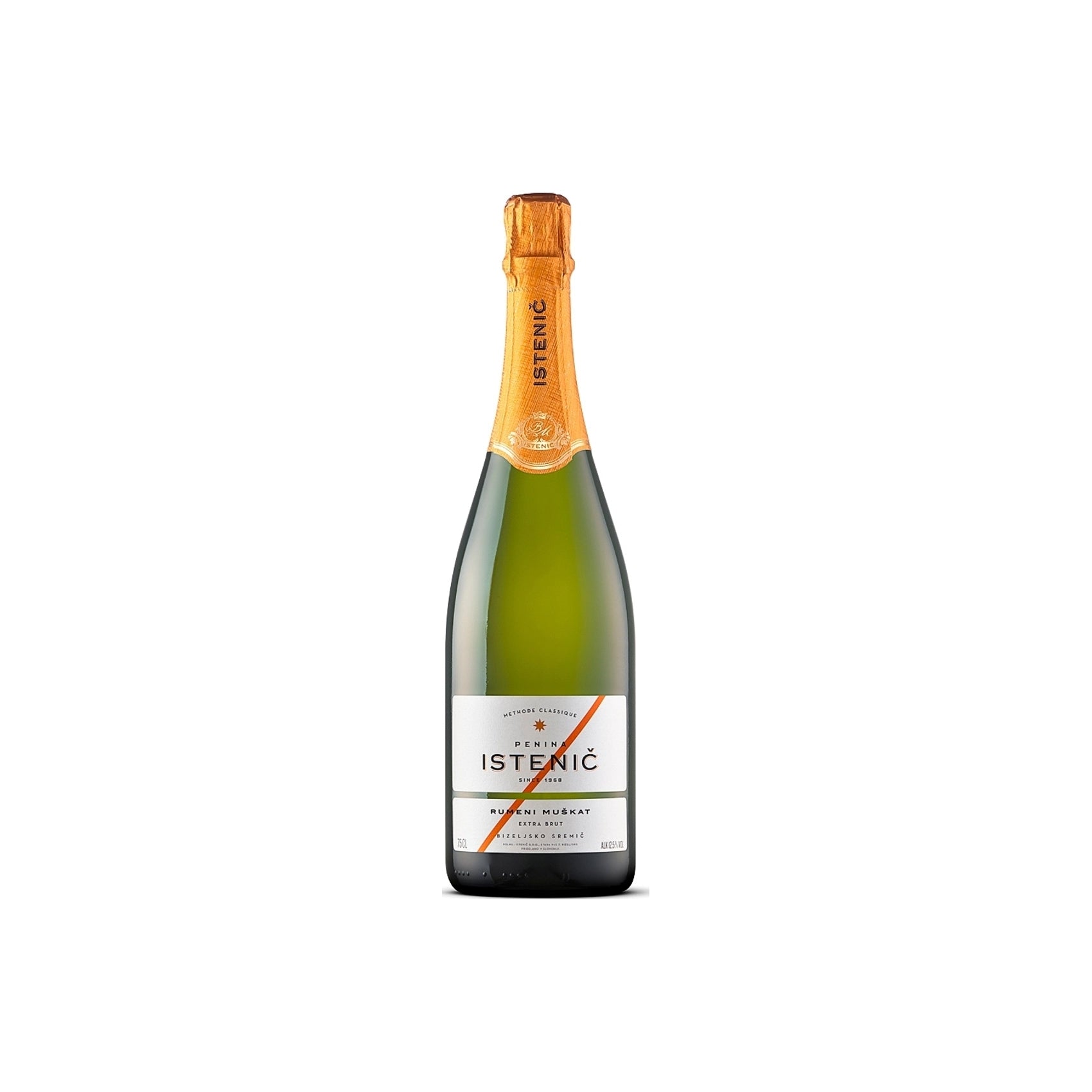 Istenič Premium Rumeni Muškat 0,75 L Brez škatle