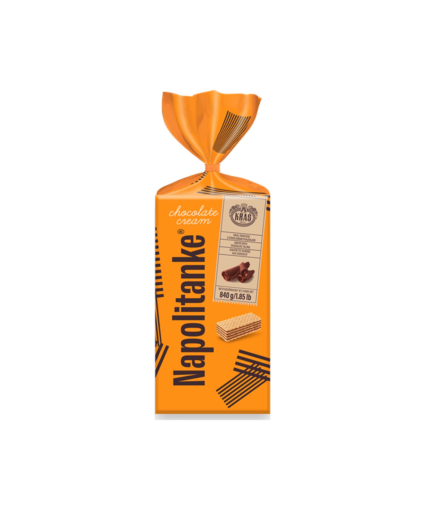 Kraš  Napolitanke Chocolate Cream 840 g
