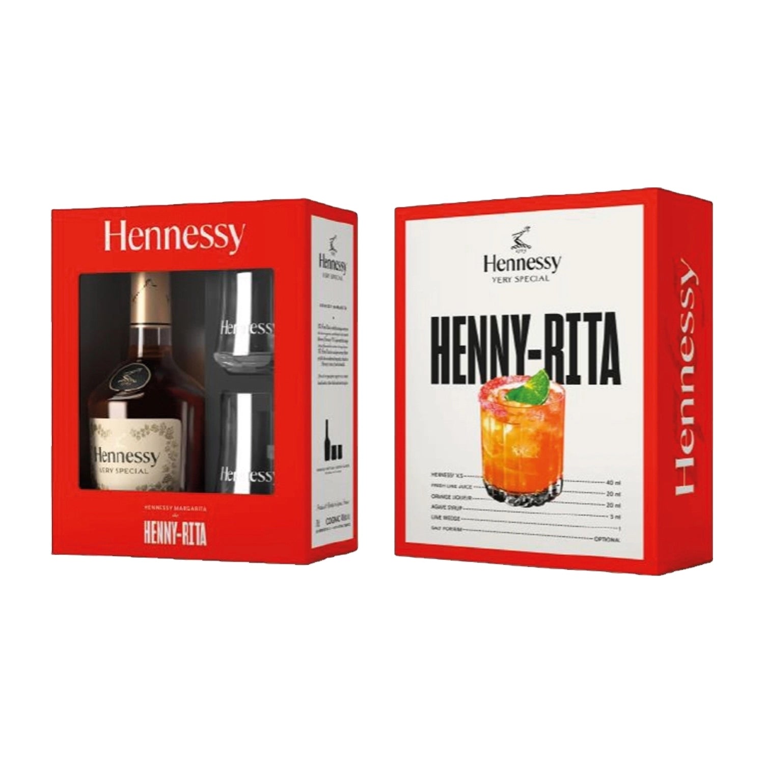 Hennessy V.S. z dvema kozarcema / 0,7 L / z dvema kozarcema