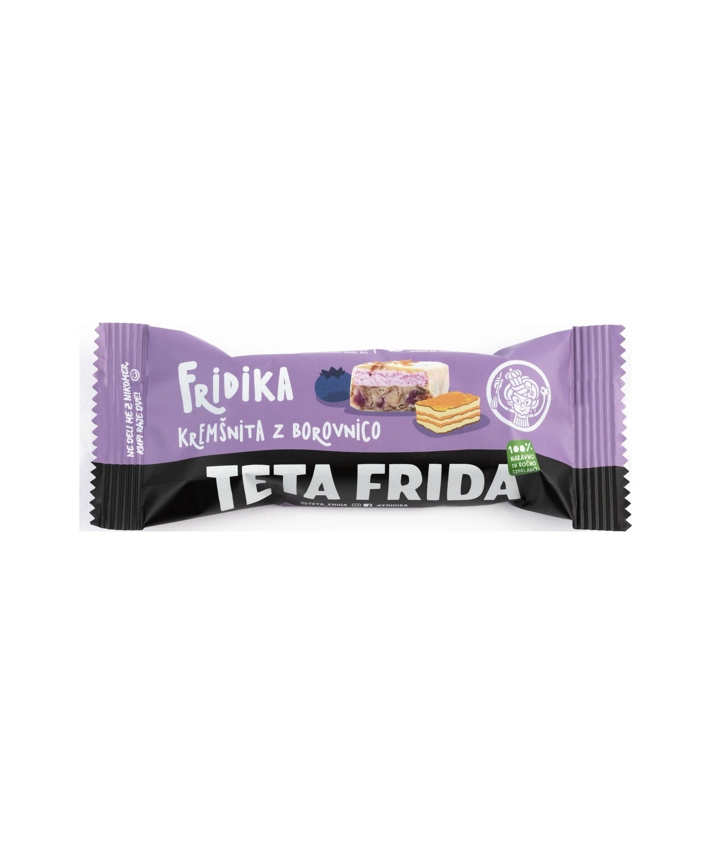 Teta Frida  Fridika Kremšnita z Borovnico 40 g