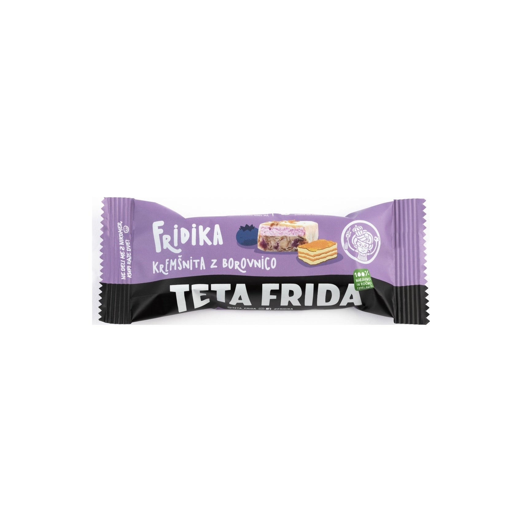 Teta Frida  Fridika Kremšnita z Borovnico 40 g
