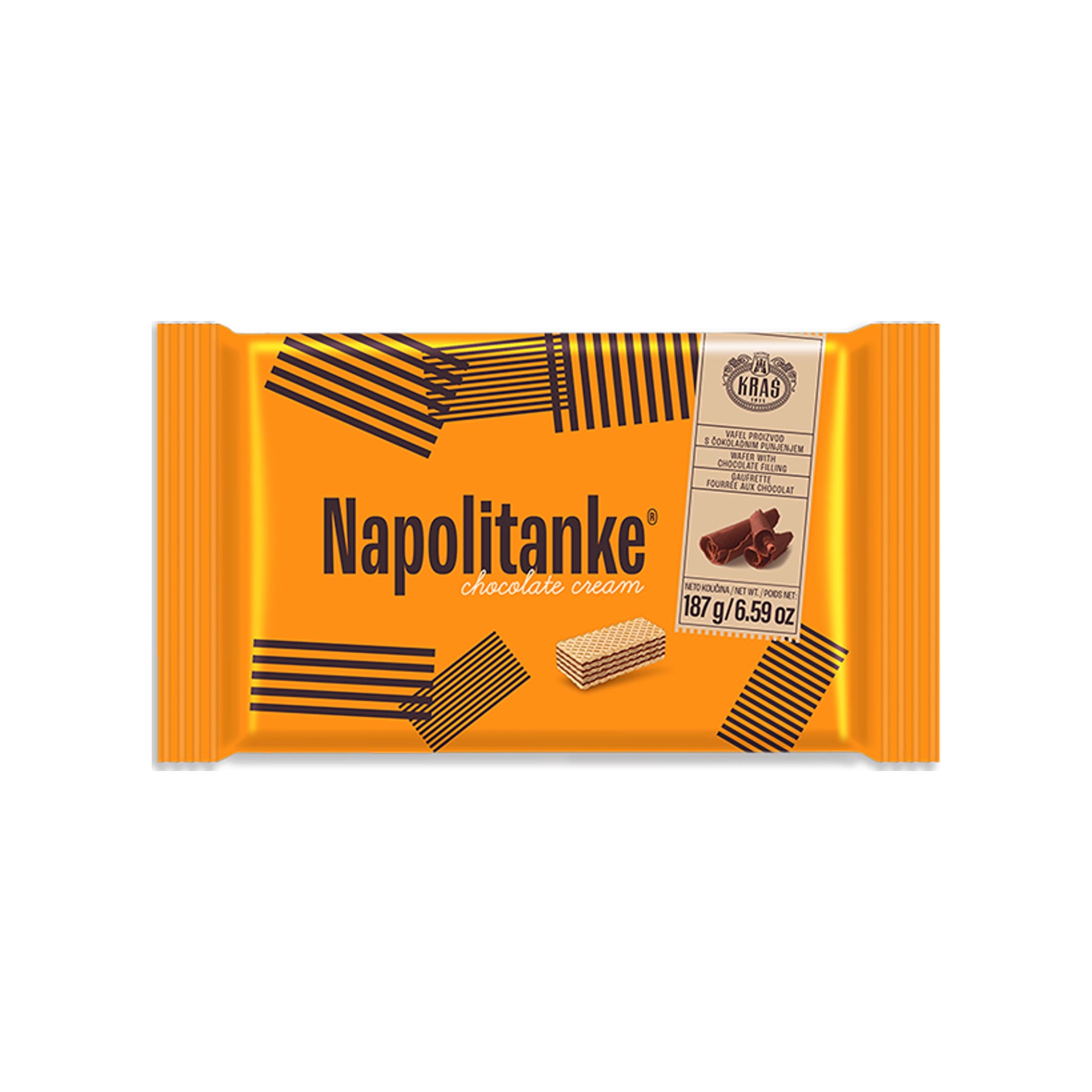 Kraš  Napolitanke Chocolate Cream / 187 g