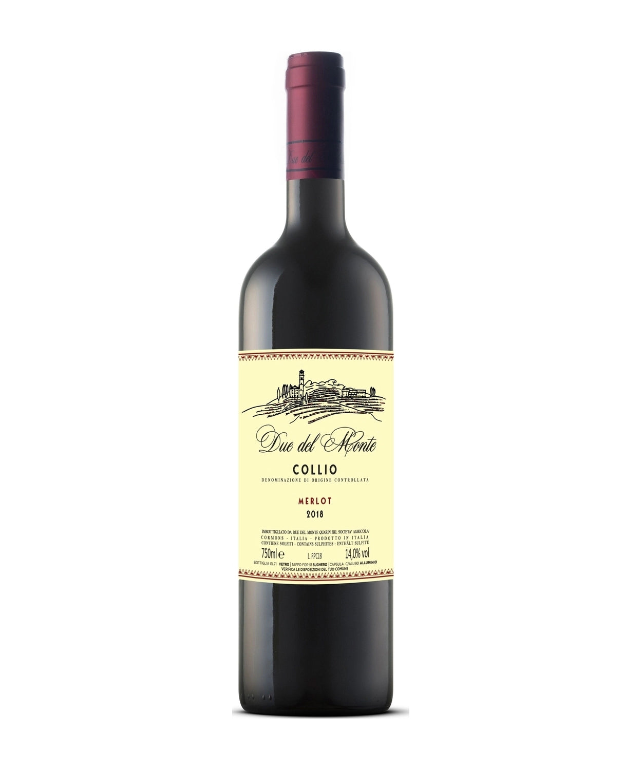 Due Del Monte Merlot Riserva / 0,75 L