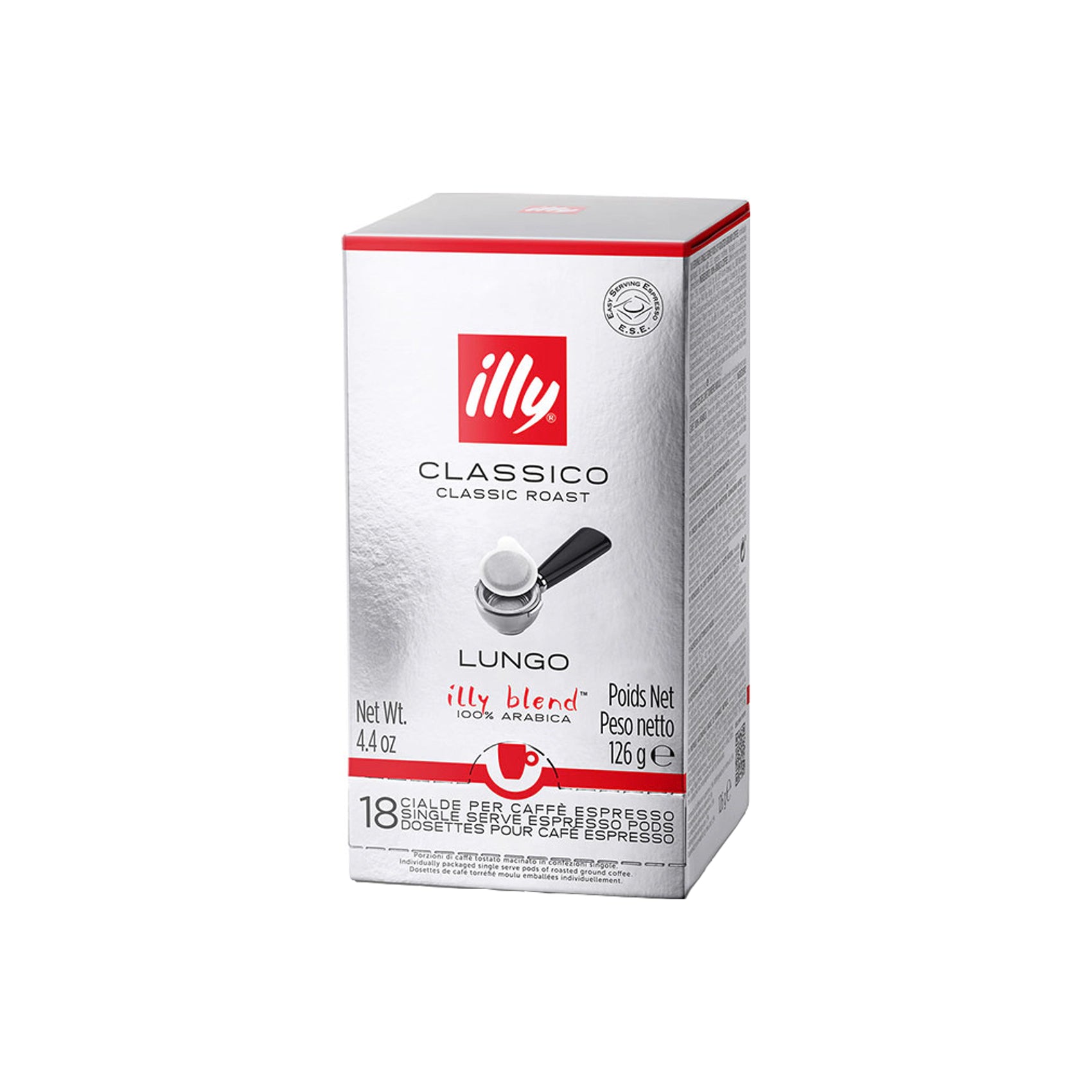 Illy Kava v tabletah E.S.E. Lungo
