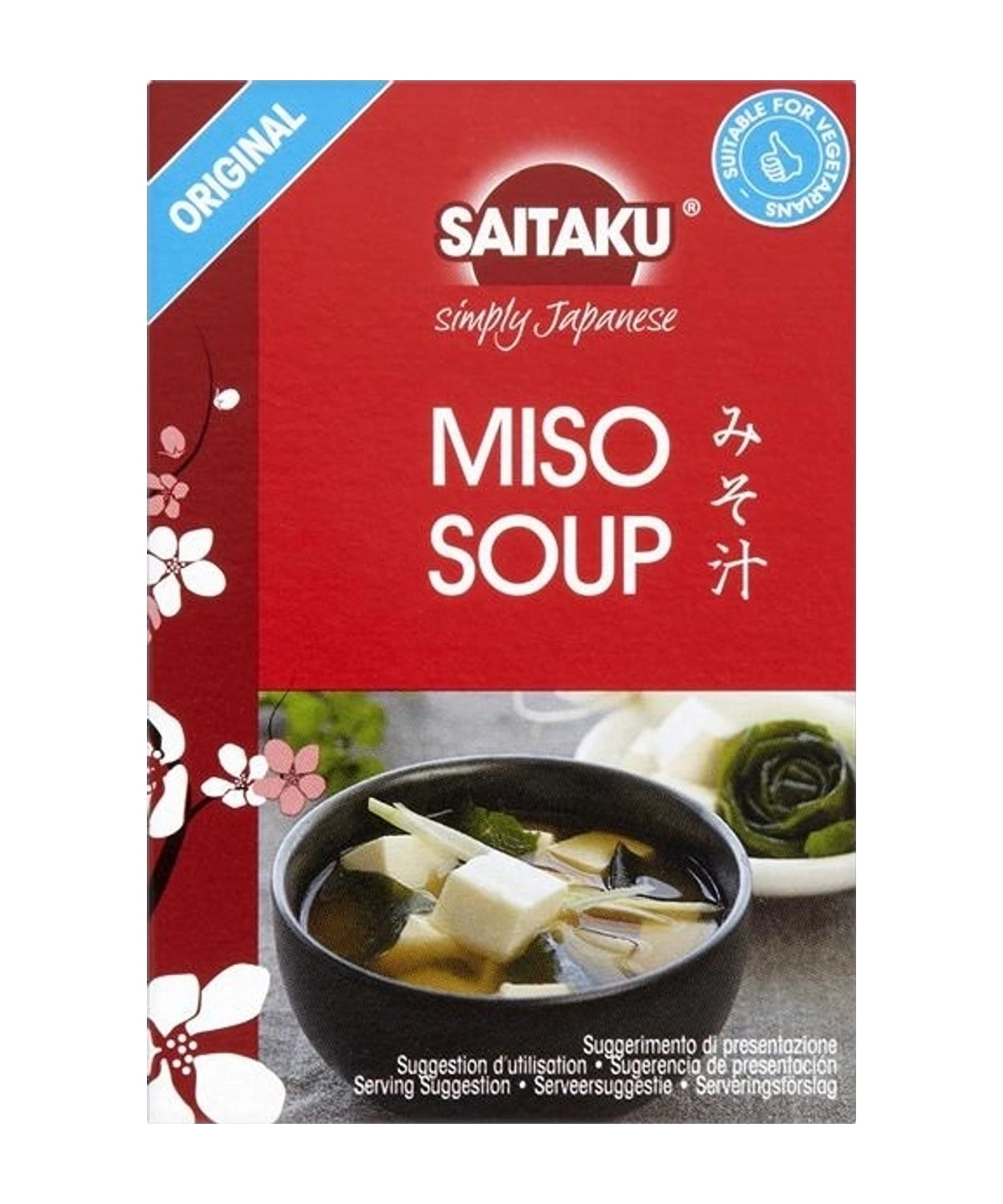 Saitaku  Miso Instant Juha Klasik / 72 g