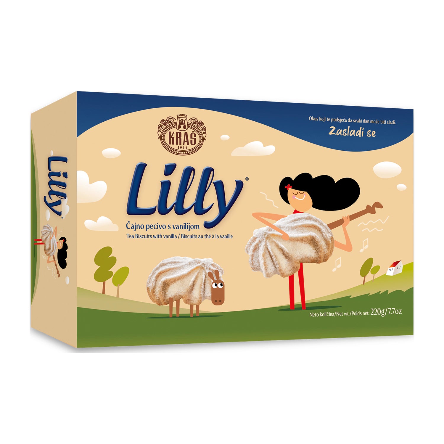 Kraš Lilly vanilija / 220 g