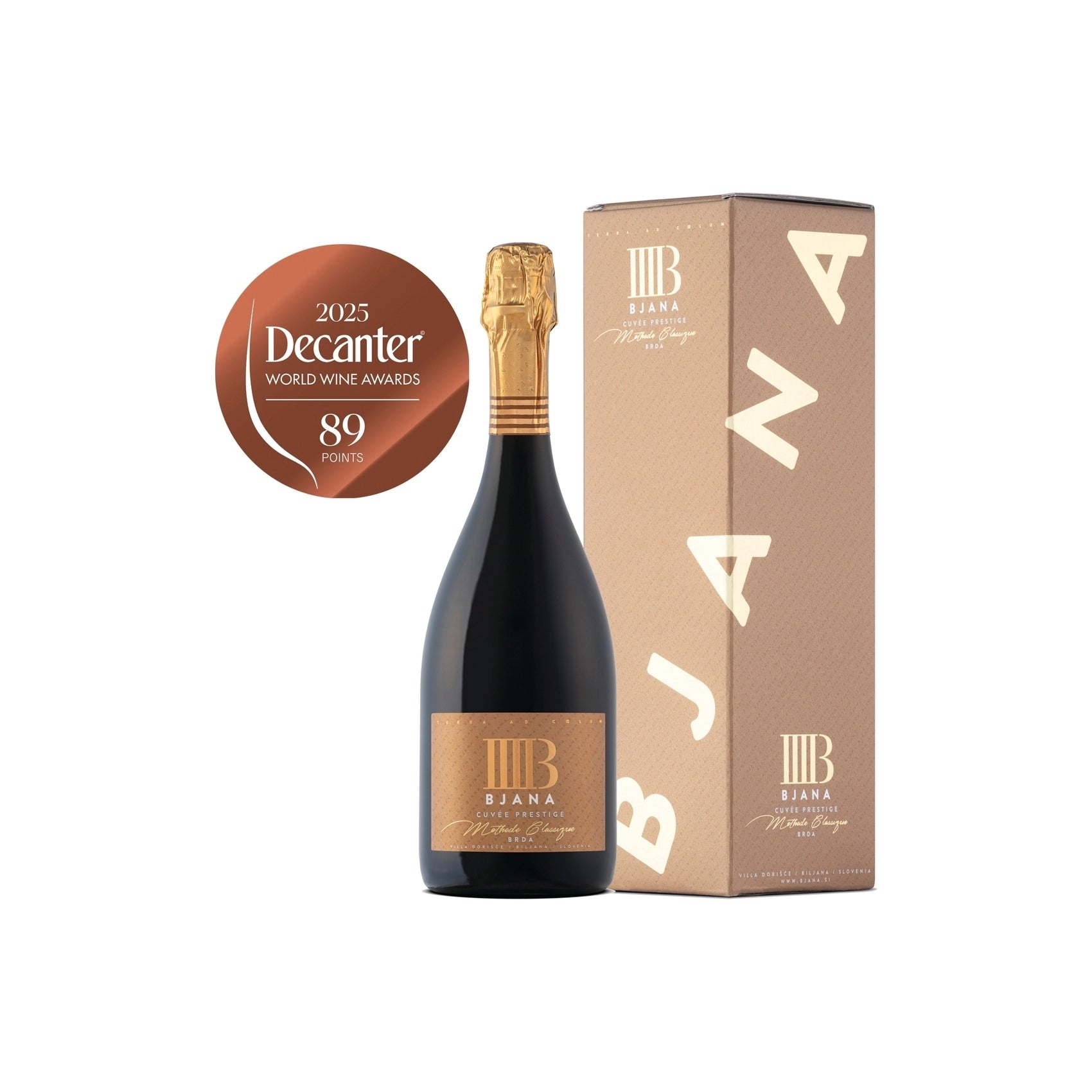 Bjana Cuvée Prestige 0,75 L V škatli