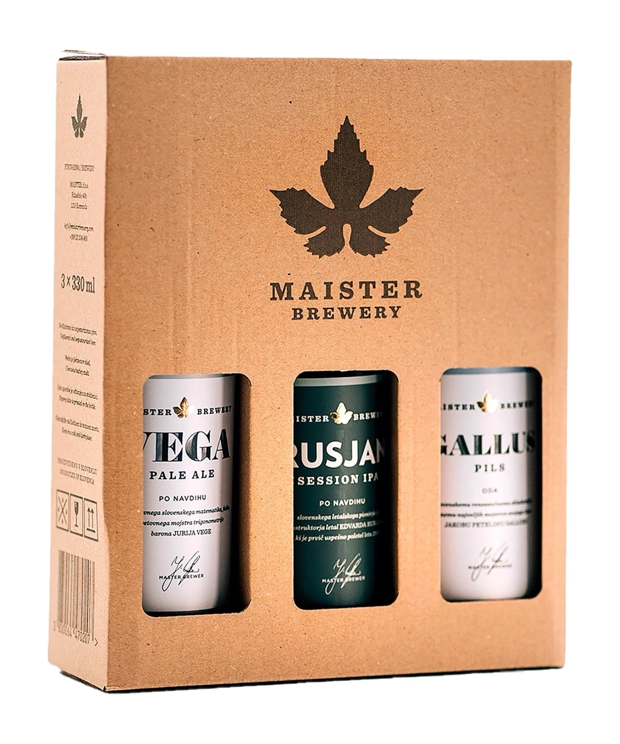 Maister Brewery Mešan paket piva / 3x0,33 L