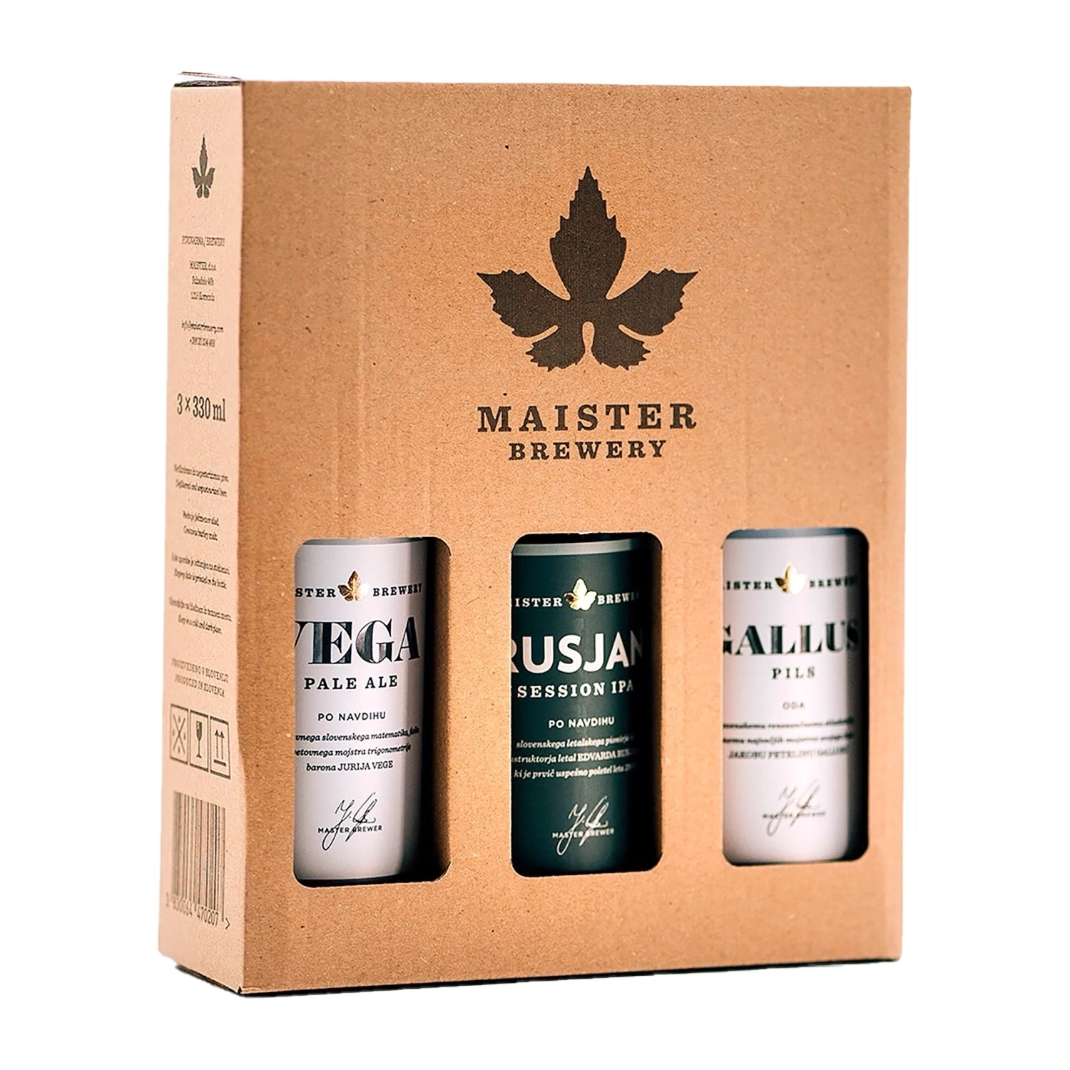 Maister Brewery Mešan paket piva / 3x0,33 L