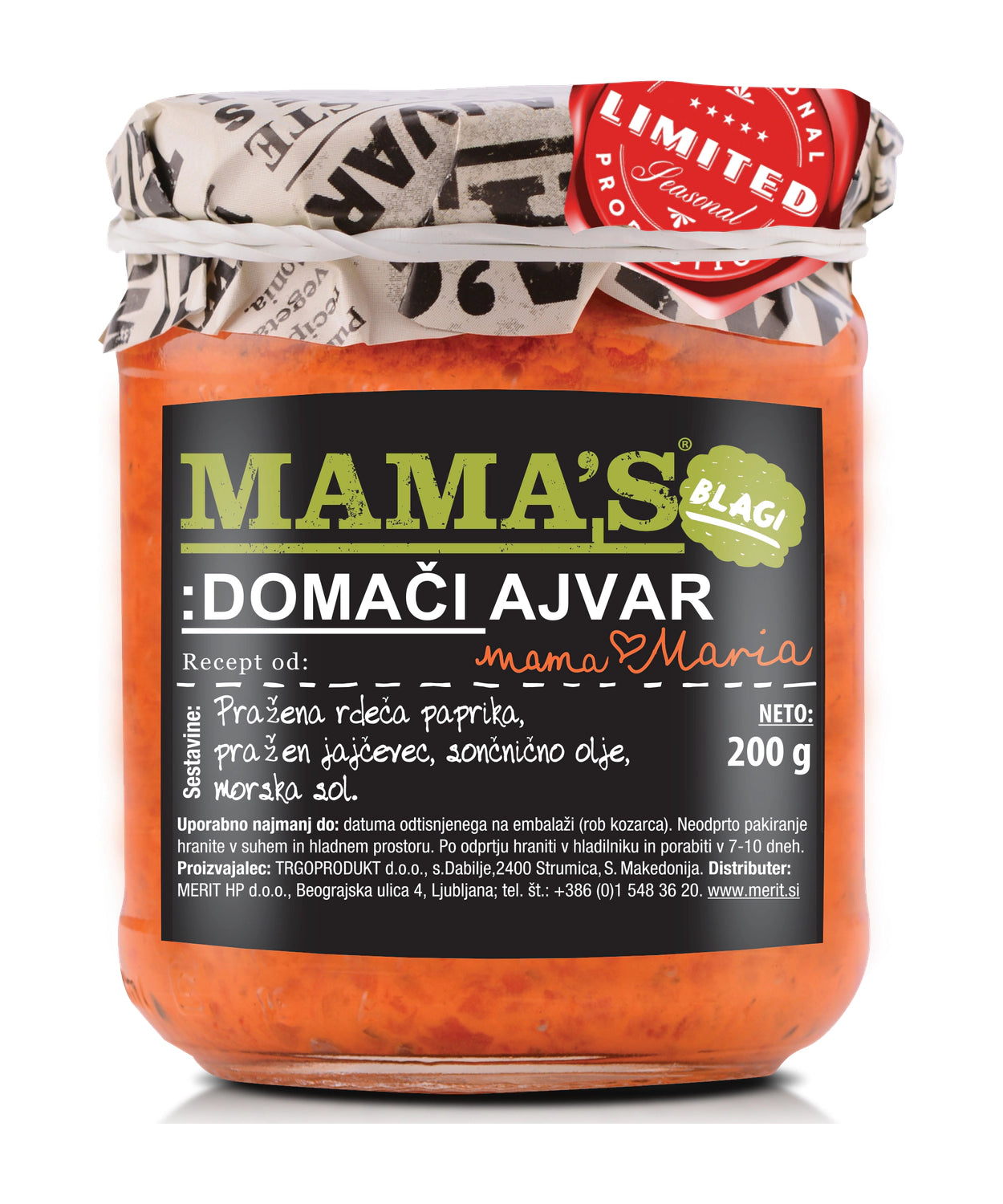 Mama's  Ajvar / 200 g