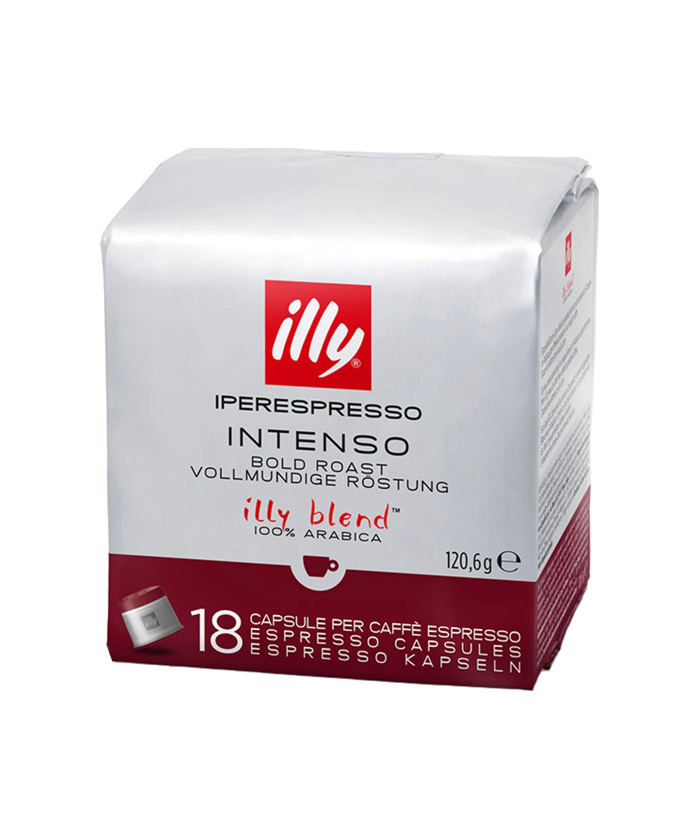 Illy Kava v kapsulah IE CUBE Intenso