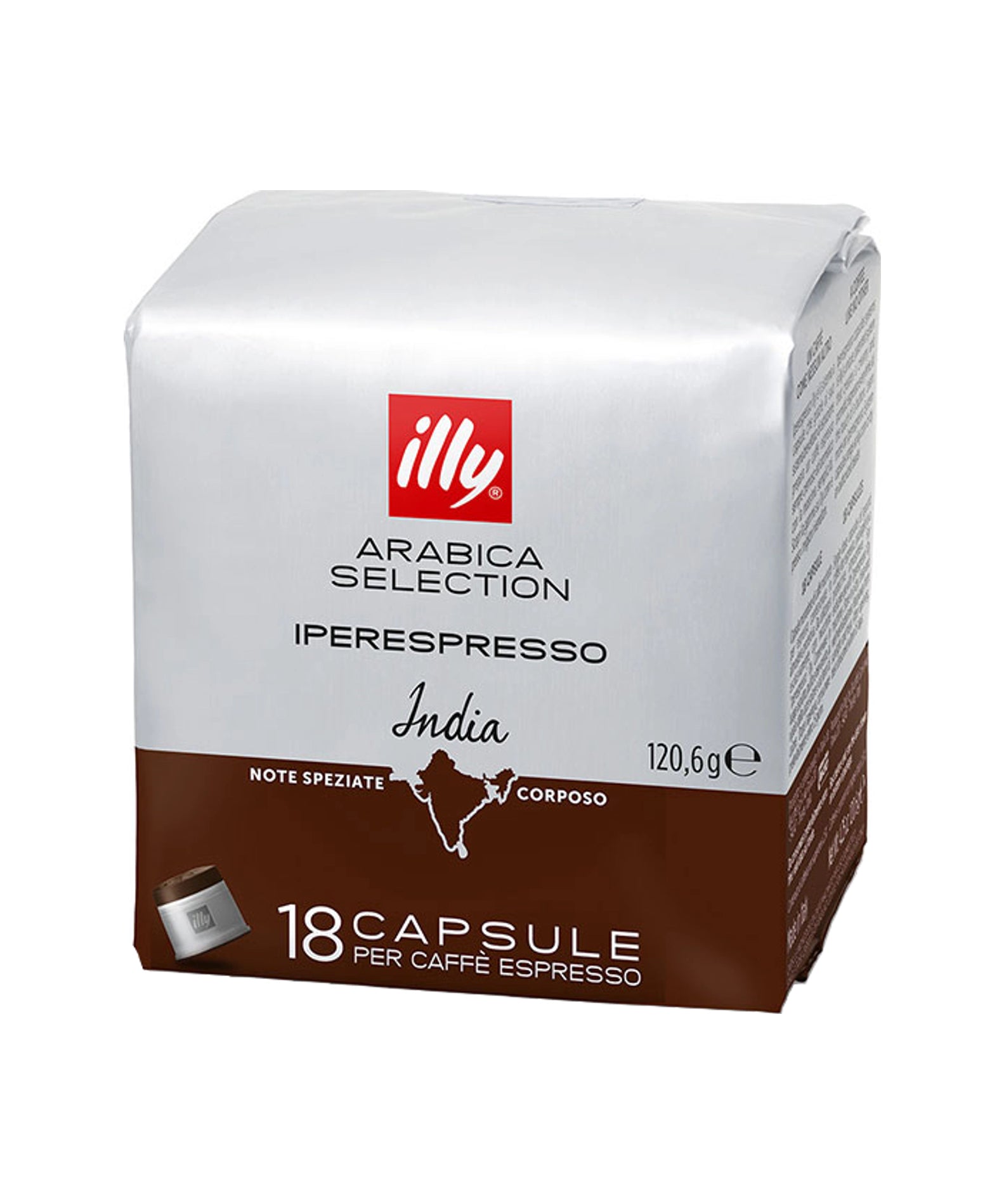 Illy Kava v kapsulah IE CUBE / India