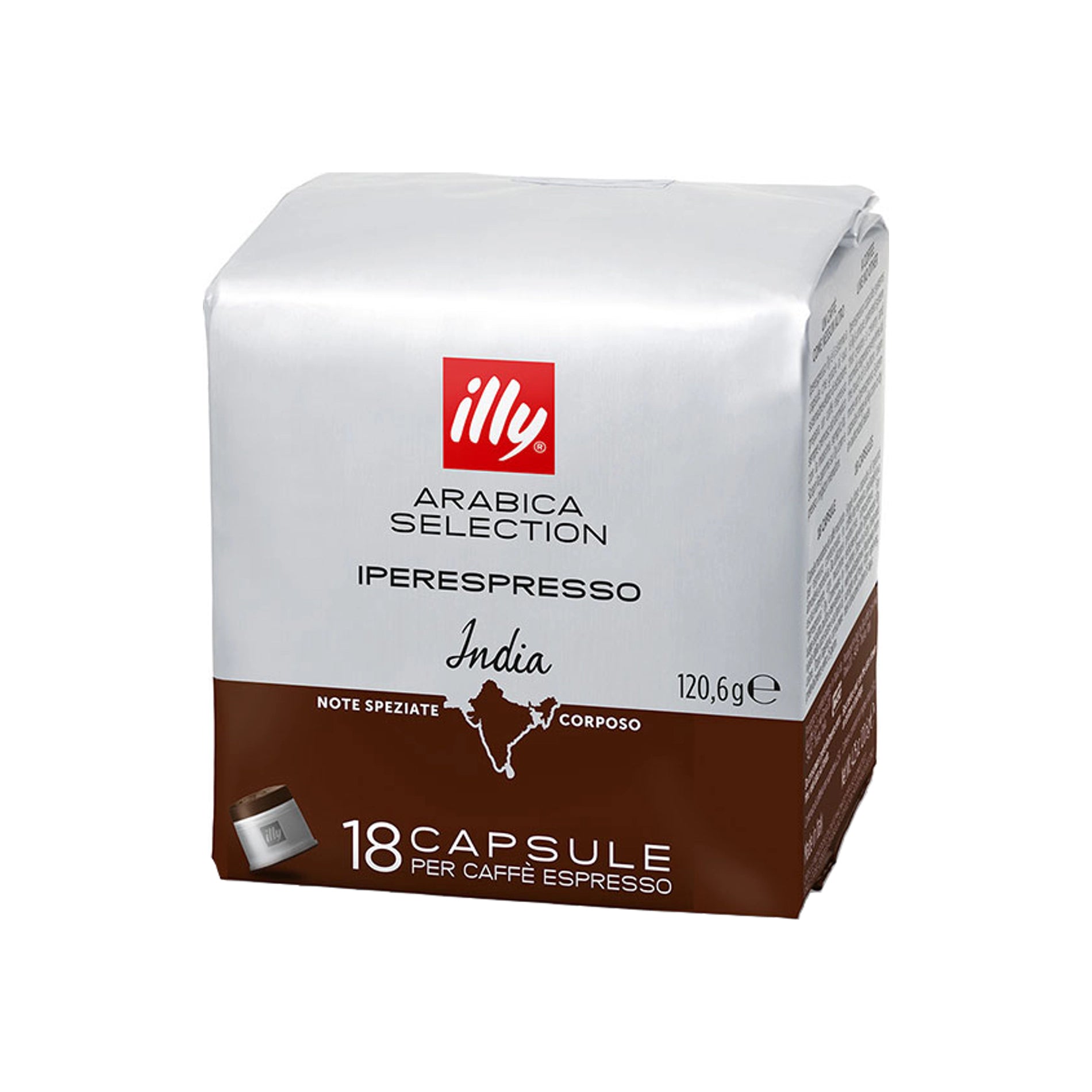 Illy Kava v kapsulah IE CUBE / India