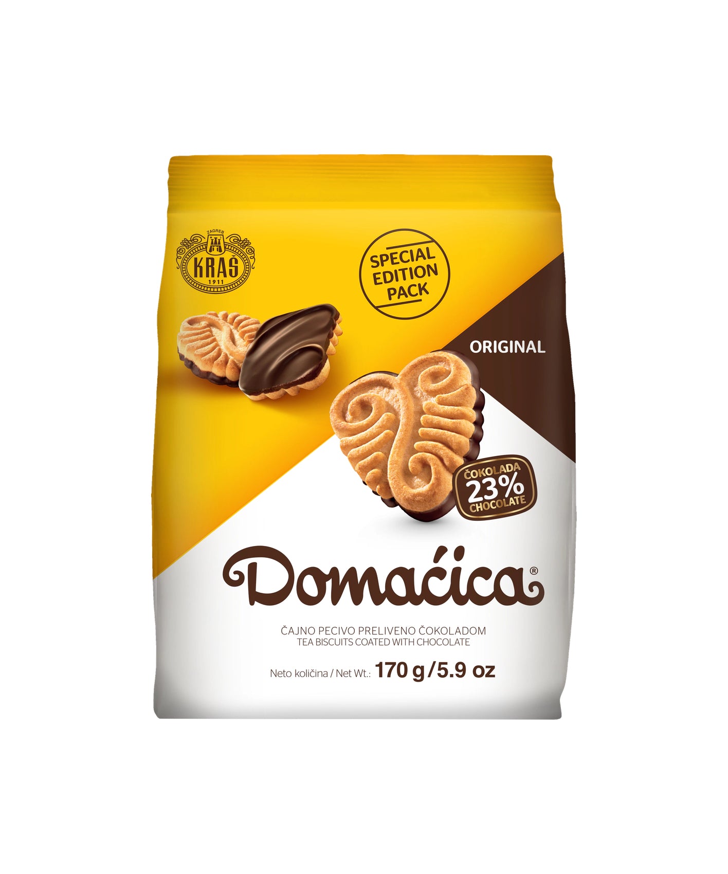 Kraš  Domaćica Čokoladirana 170 g