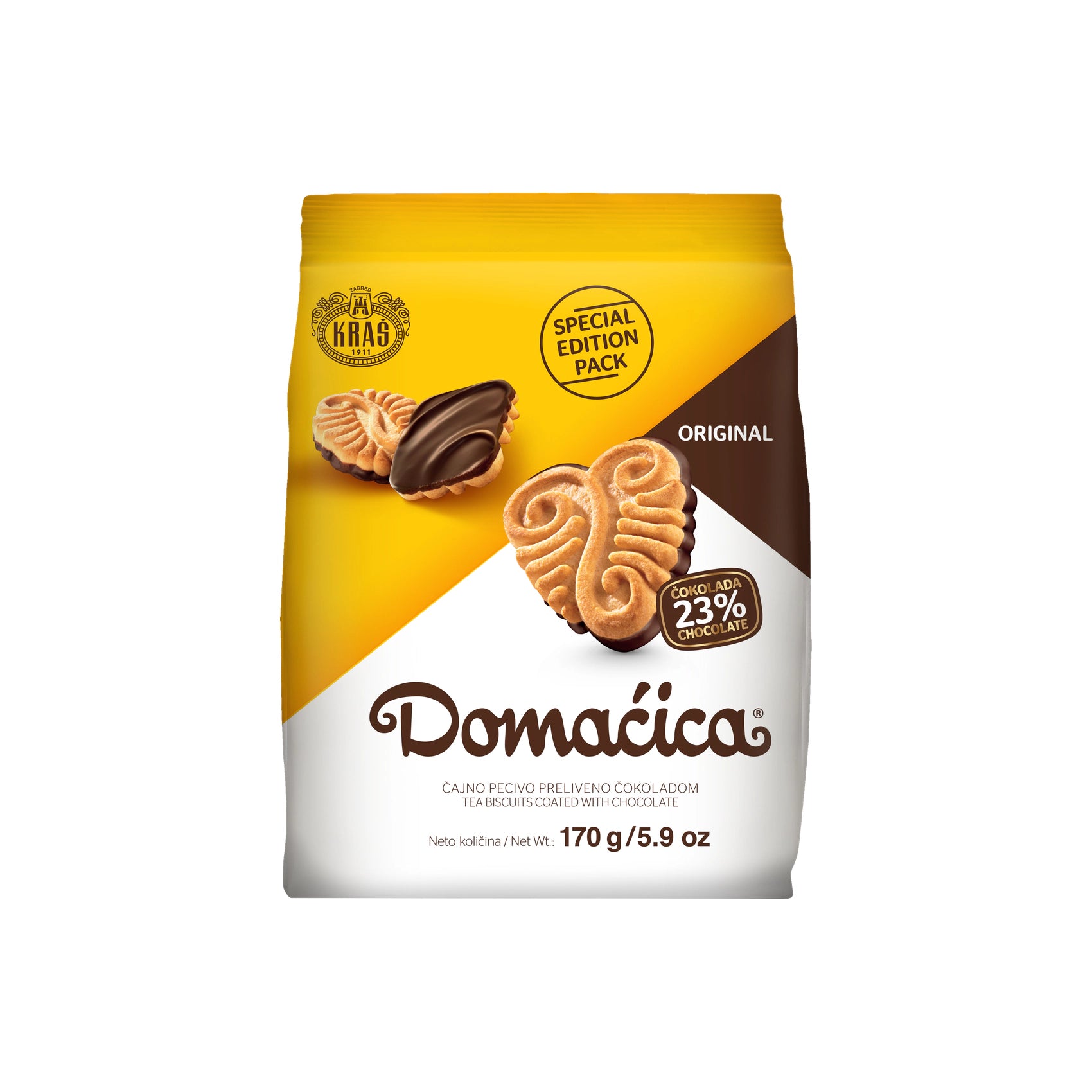 Kraš  Domaćica Čokoladirana 170 g