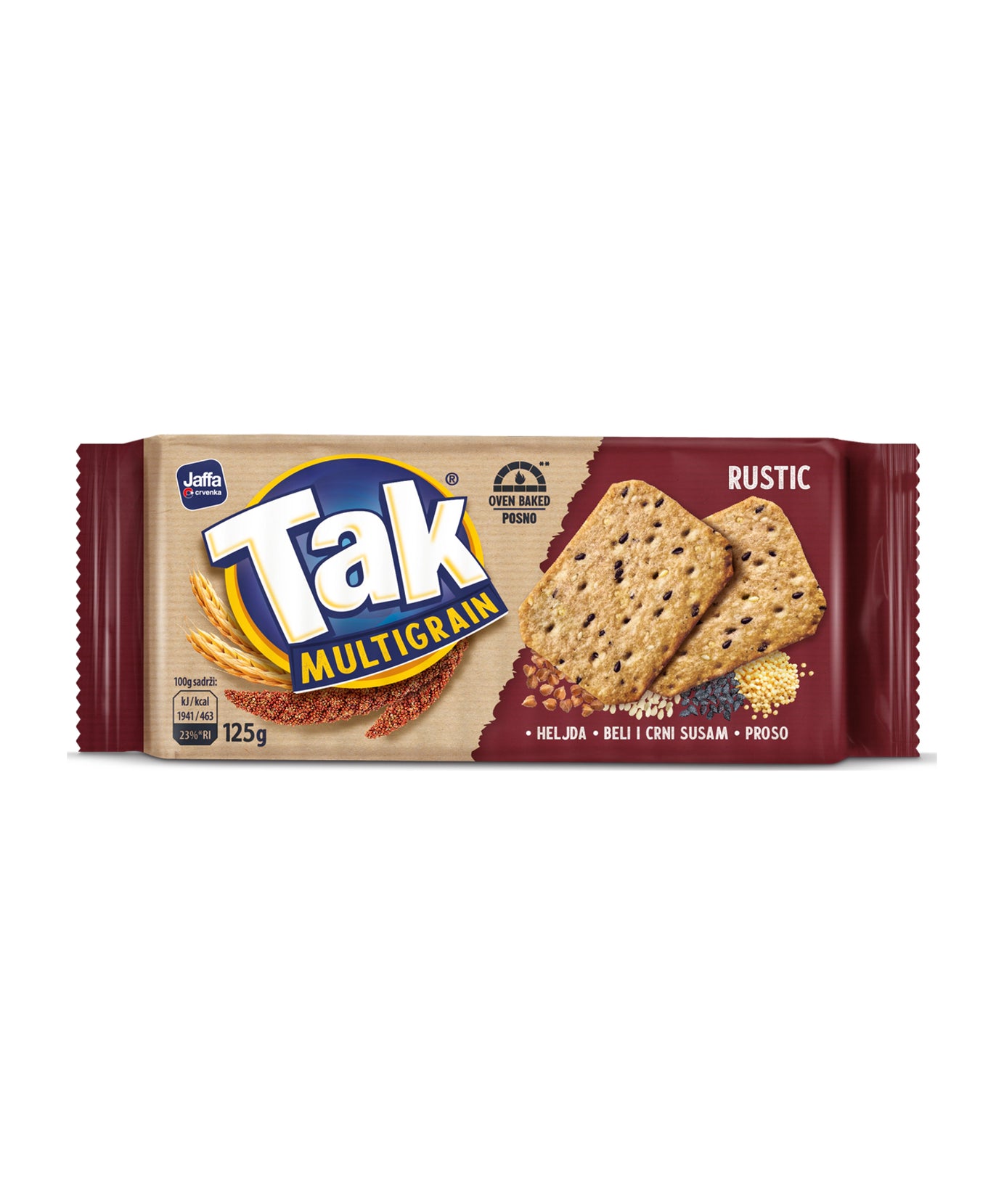 Tak  Kreker Rustic / 125 g