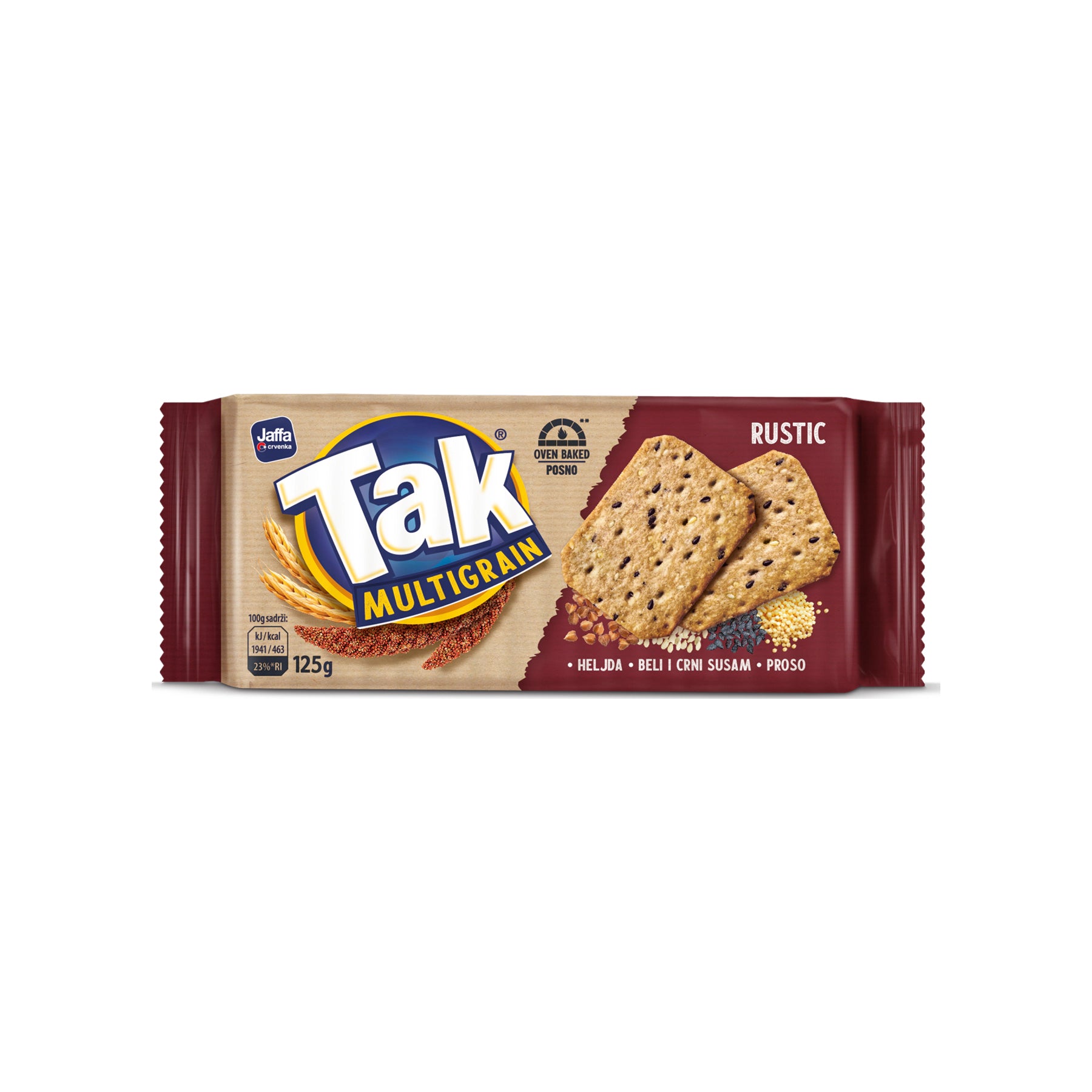 Tak  Kreker Rustic / 125 g