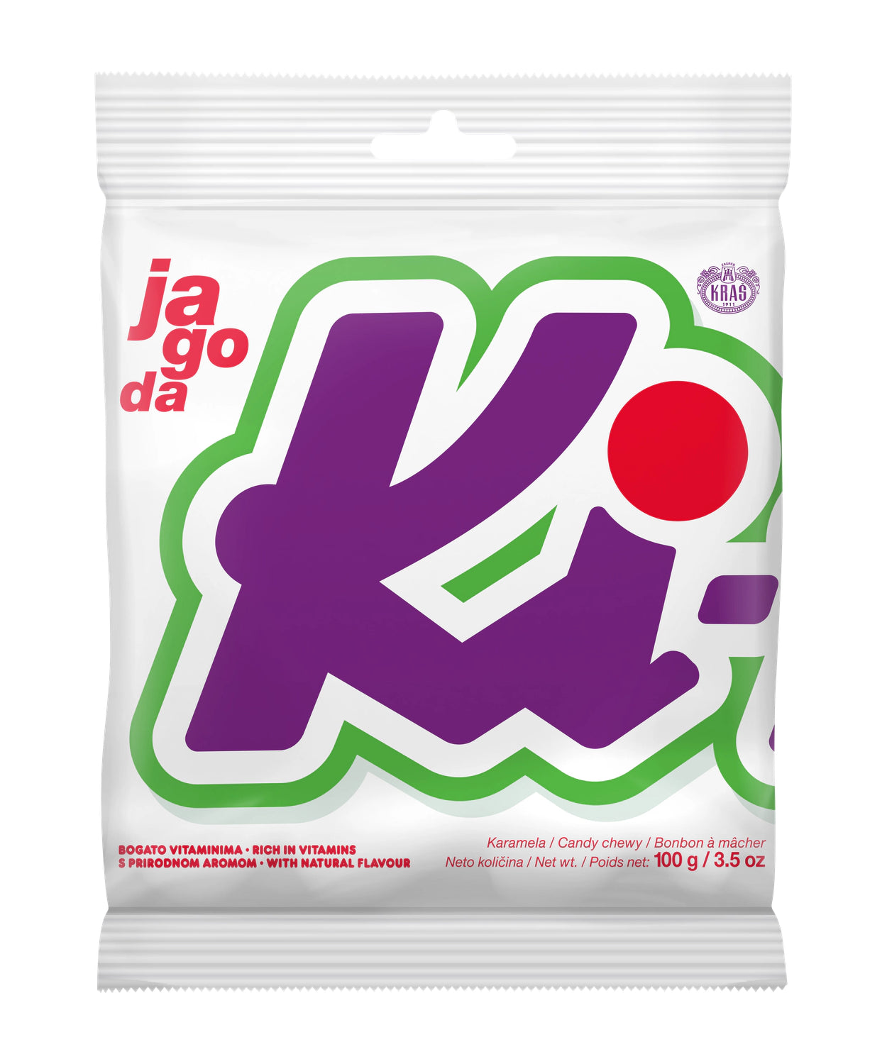 Kraš KI - KI jagoda / 100 g