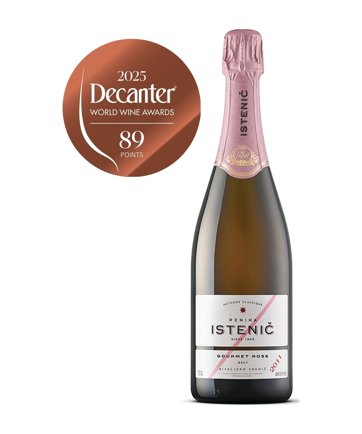 Istenič Gourmet Rose / 0,75 L / Brez škatle