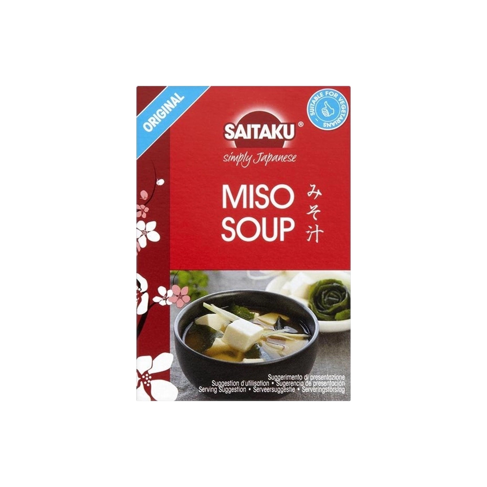 Saitaku  Miso Instant Juha Klasik 72 g