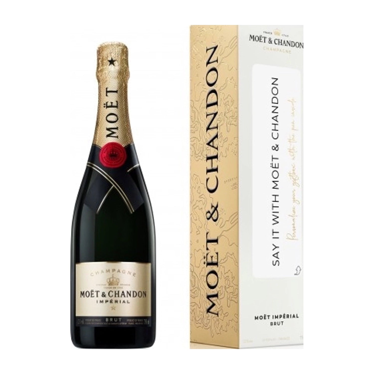 Moët & Chandon Impérial / 0,75 L / Pen darilno pakiranje