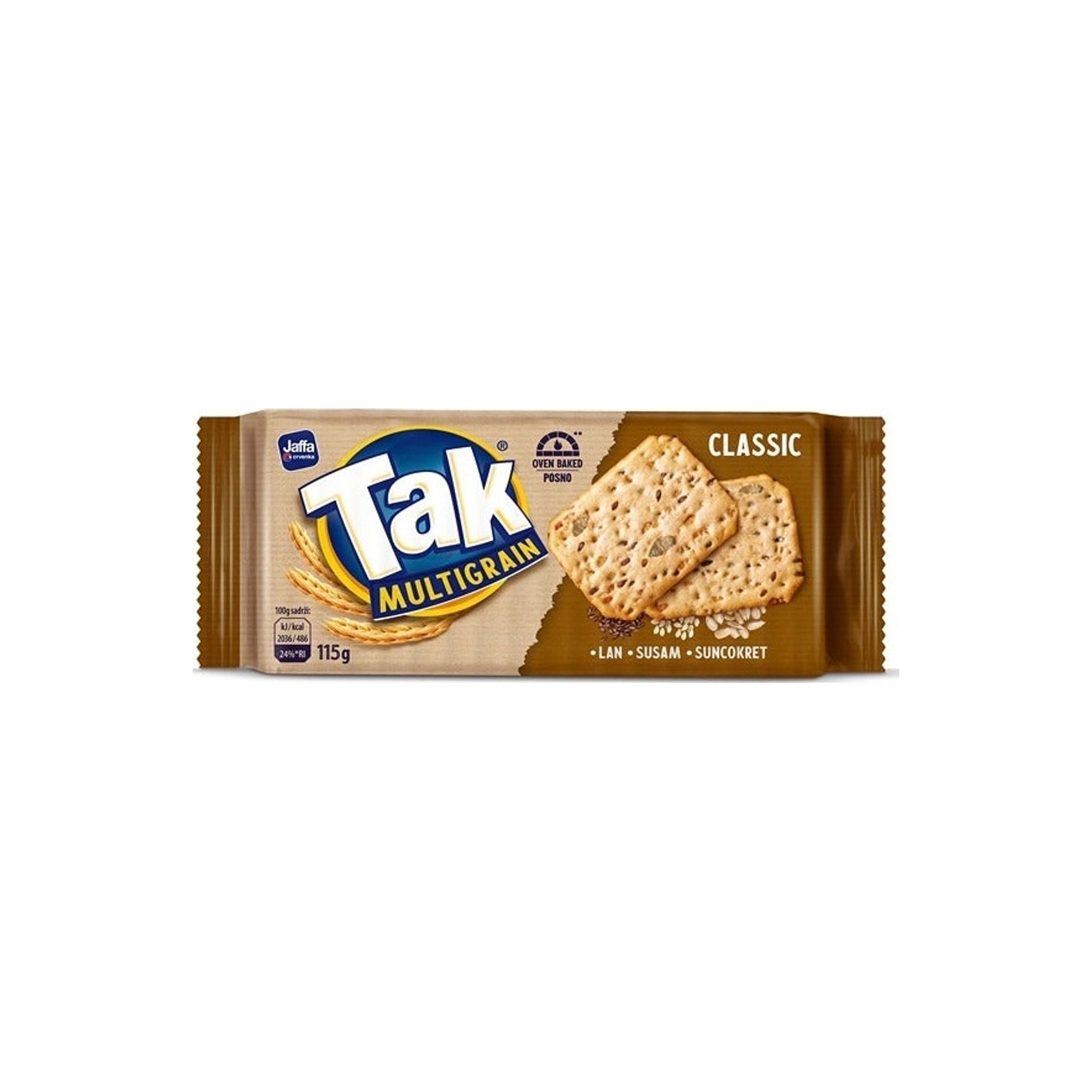 Tak  Kreker Multigrain 115 g
