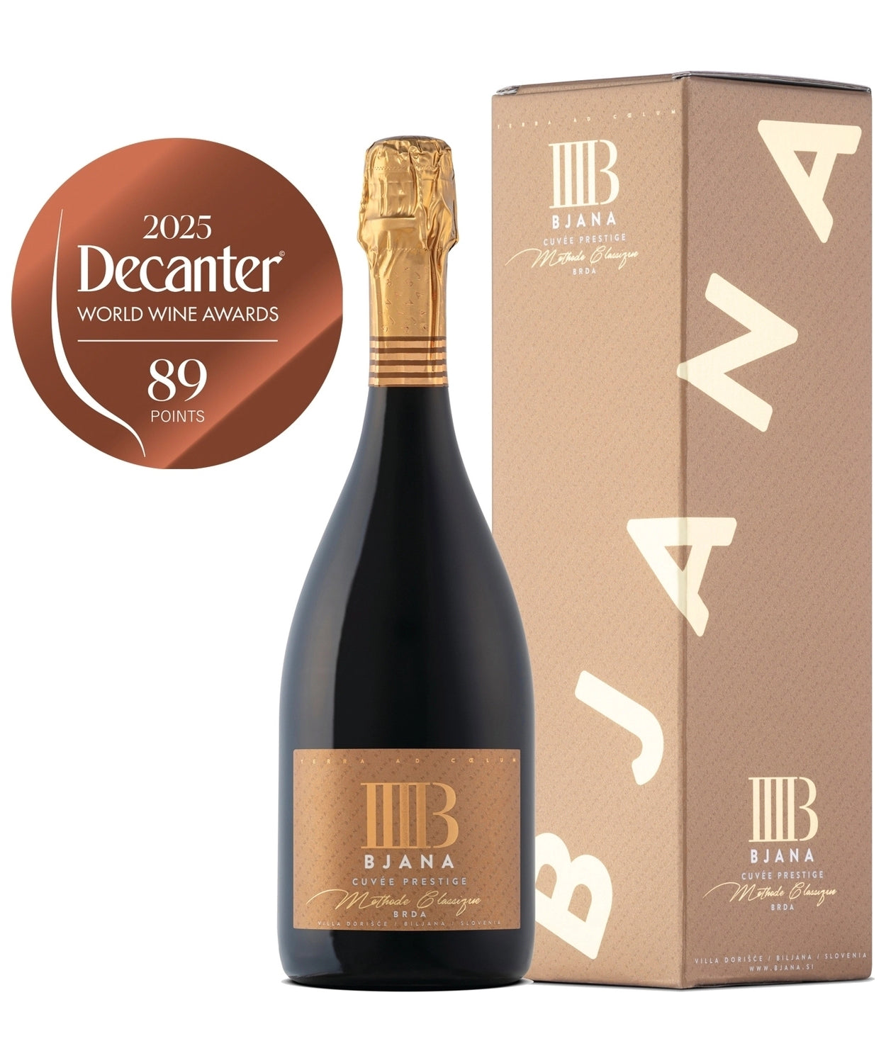 Bjana Cuvée Prestige / 0,75 L / V škatli