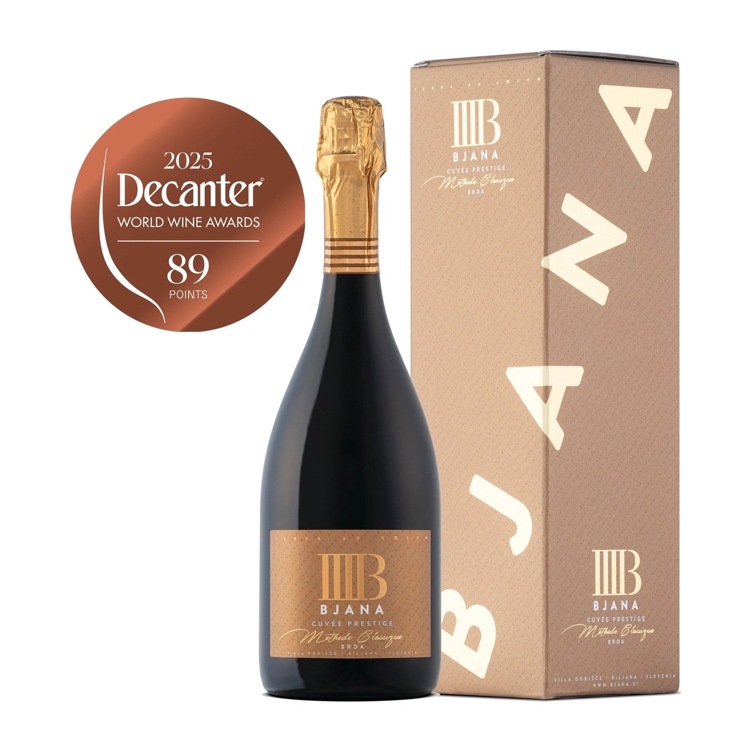 Bjana Cuvée Prestige / 0,75 L / V škatli