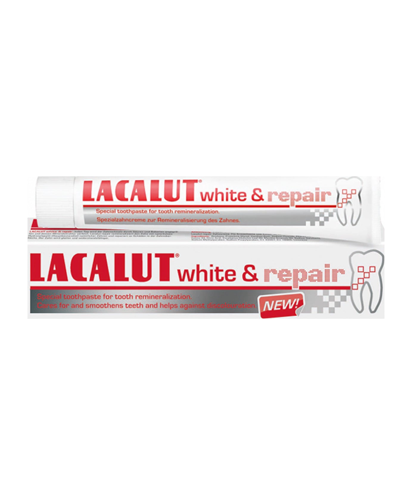 Lacalut  White & Repair Zobna Pasta / 75 ml