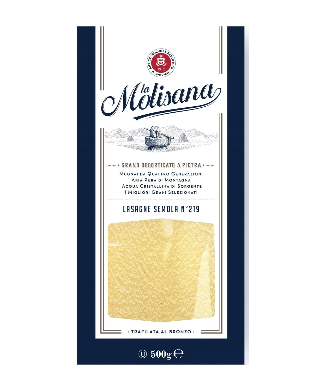 La Molisana Testenine za lazanjo / 500g