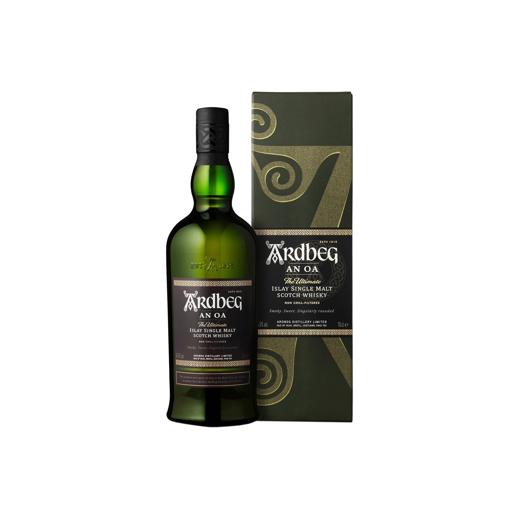 Ardbeg An Oa 0,7 L V škatli