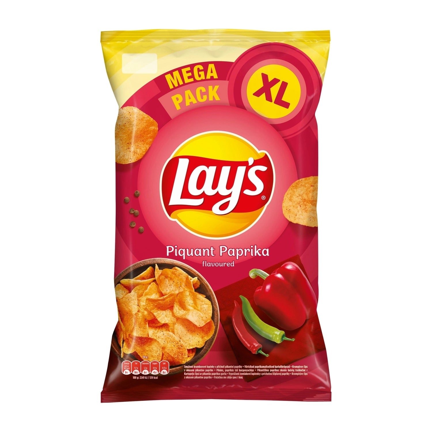 Lay's  Čips z Okusom Pekoče Paprike / 200 g
