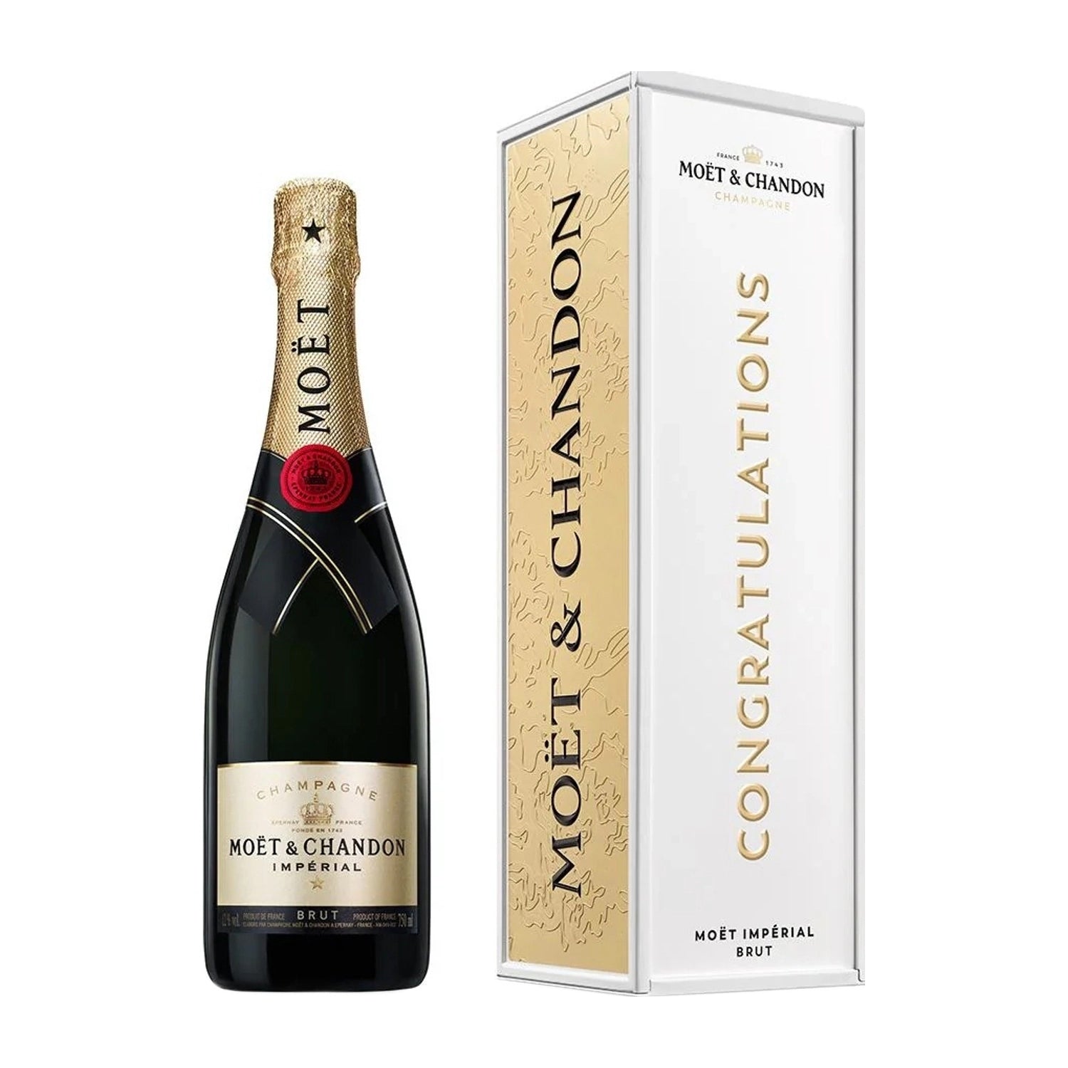 Moët & Chandon Impérial / 0,75 L / Congratulations 