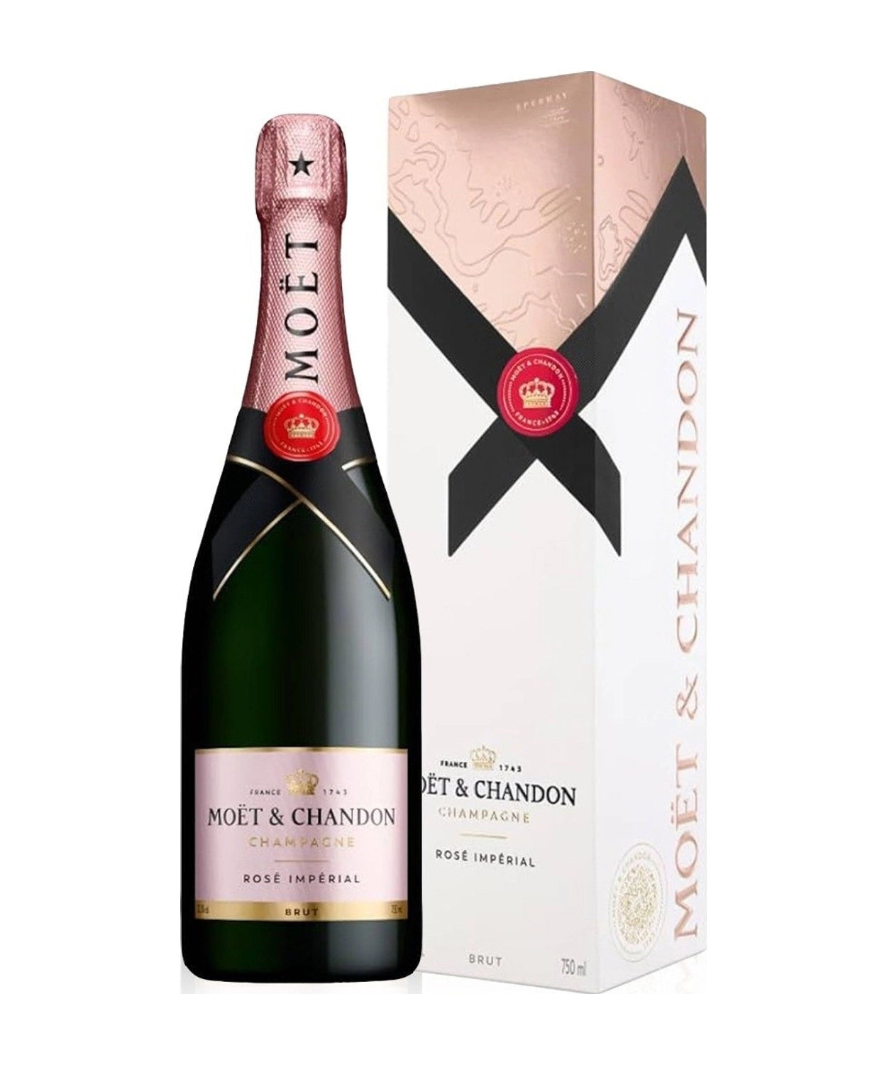Moët & Chandon Rosé Impérial / 0,75 L / V škatli