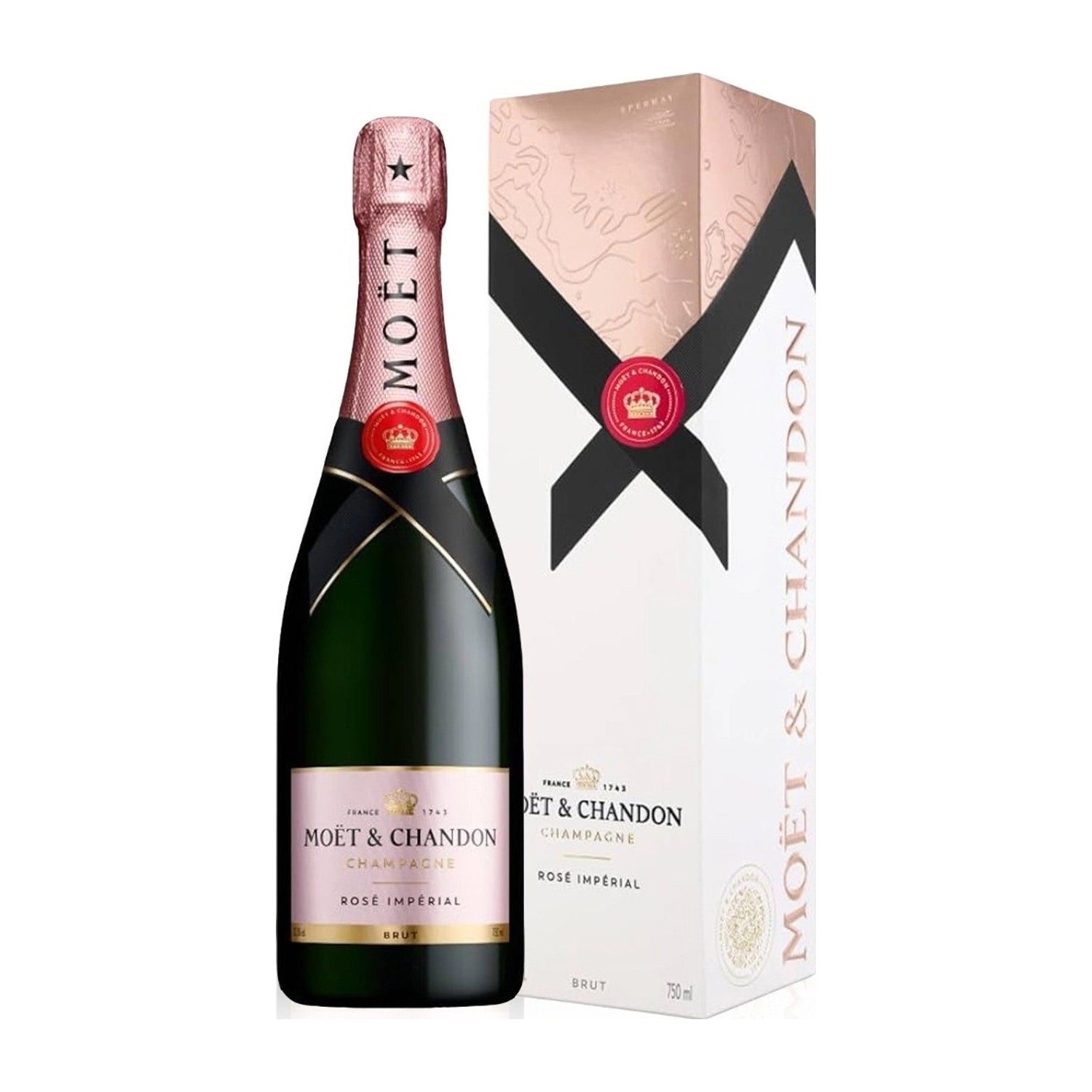 Moët & Chandon Rosé Impérial / 0,75 L / V škatli