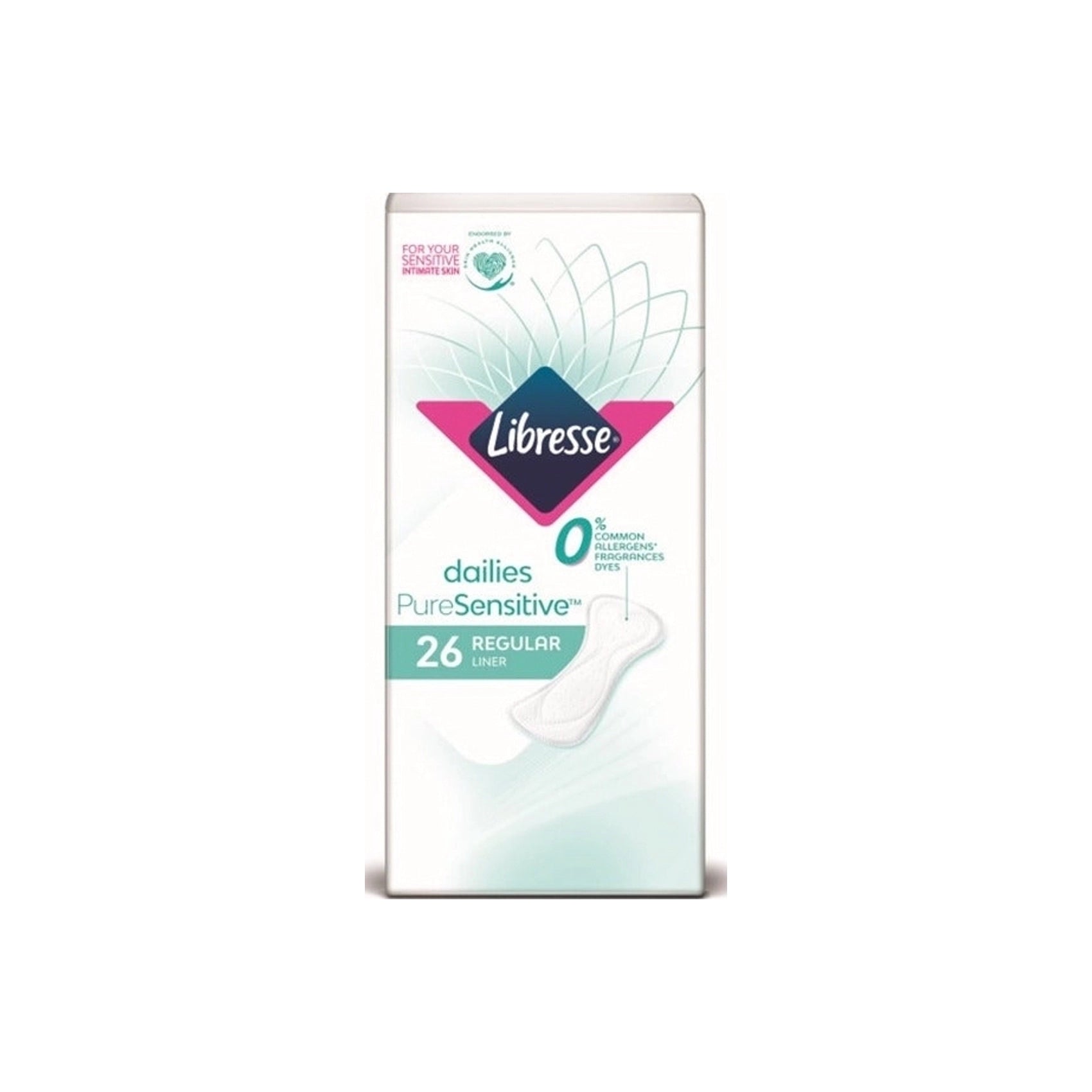 Libresse Pure Sensitive Ščitniki Perila Namenjen Občutljivi Koži 26 ščitnikov