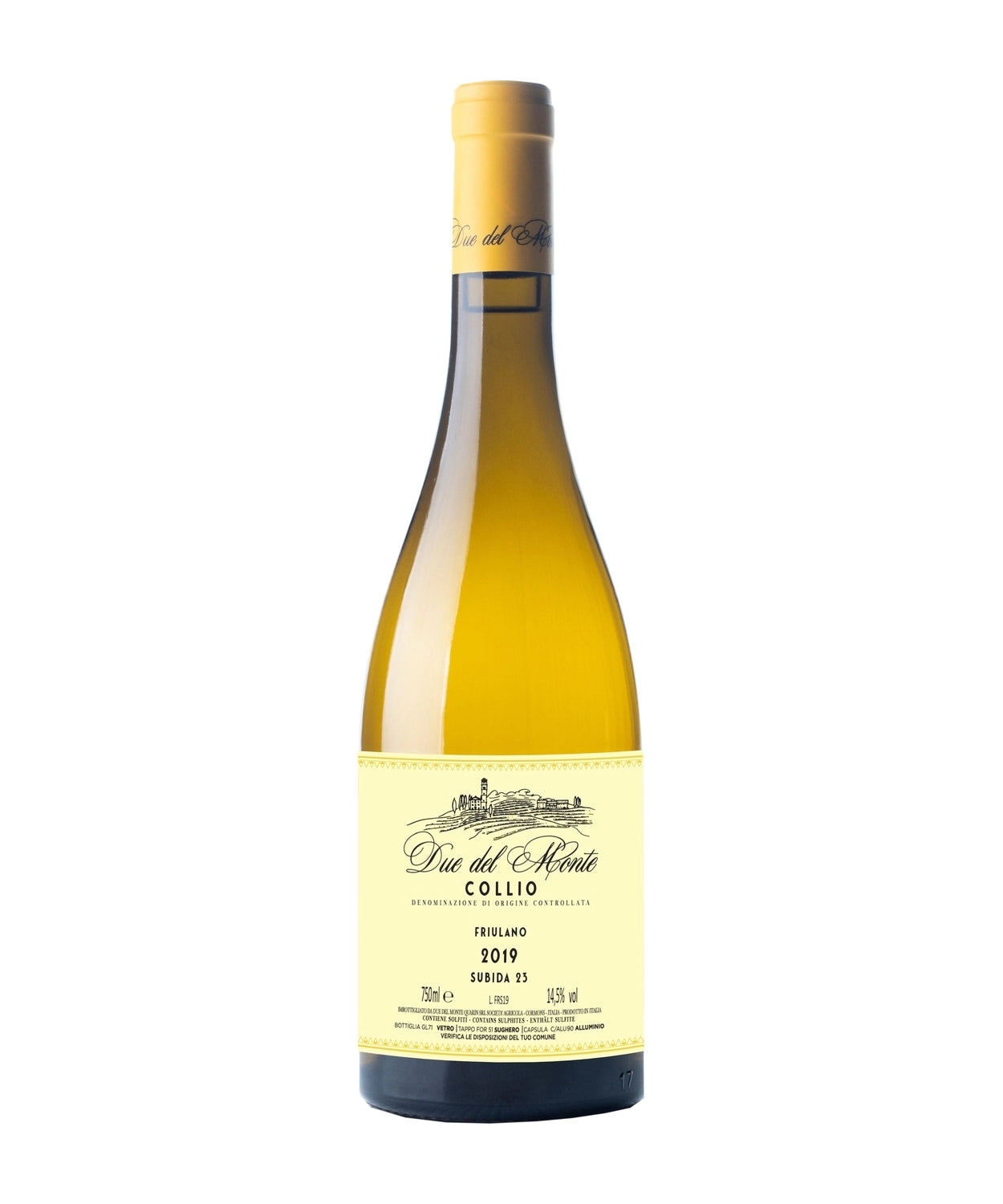 Due Del Monte Friulano Subida 23 / 0,75 L