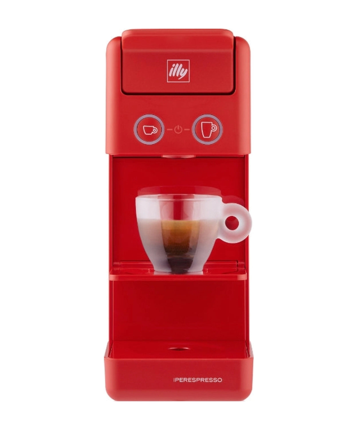 Illy Kavni Aparat Y3.3 Espresso&coffee / Rdeč