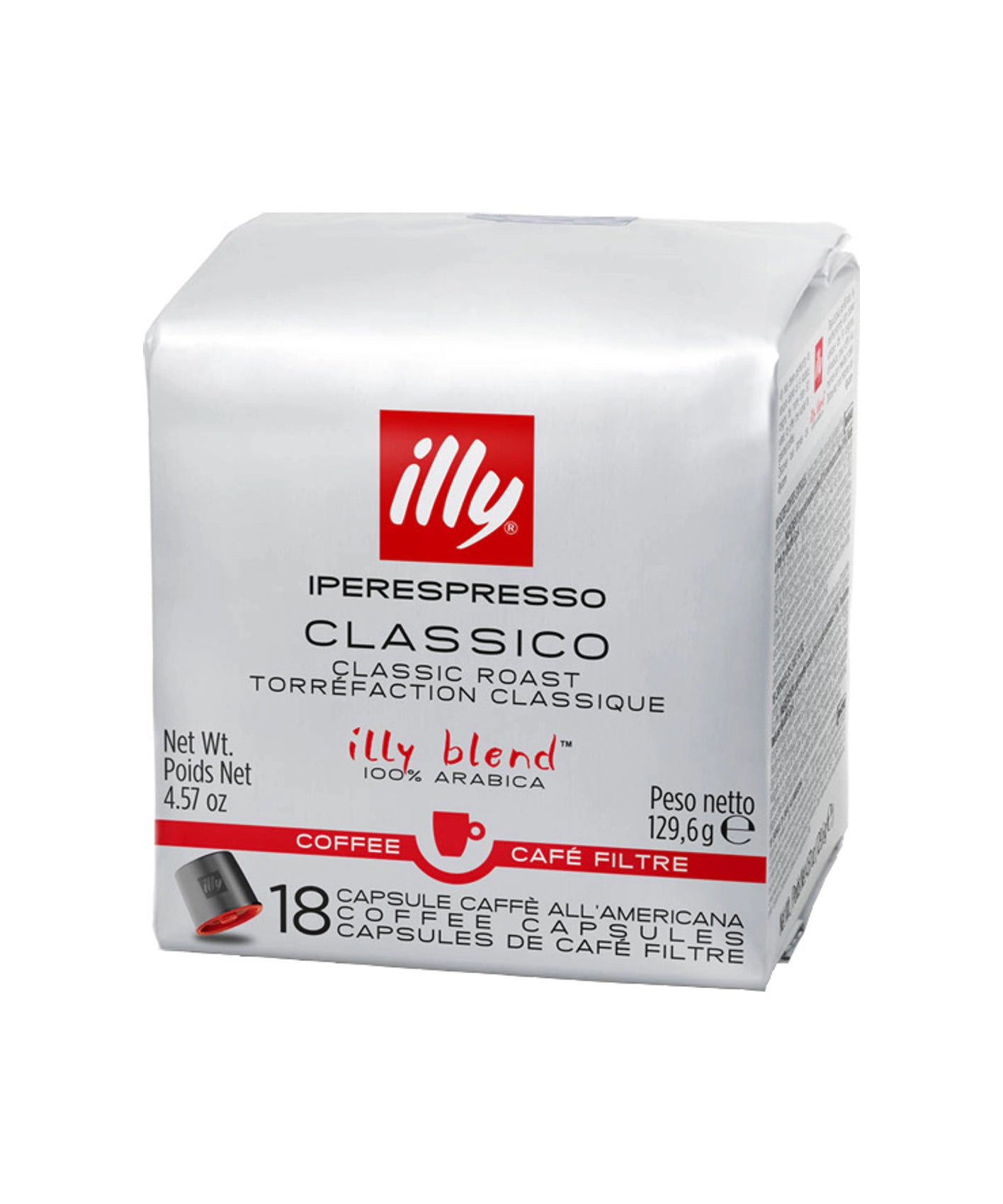 Illy Kava v kapsulah IE CUBE Americana Classico