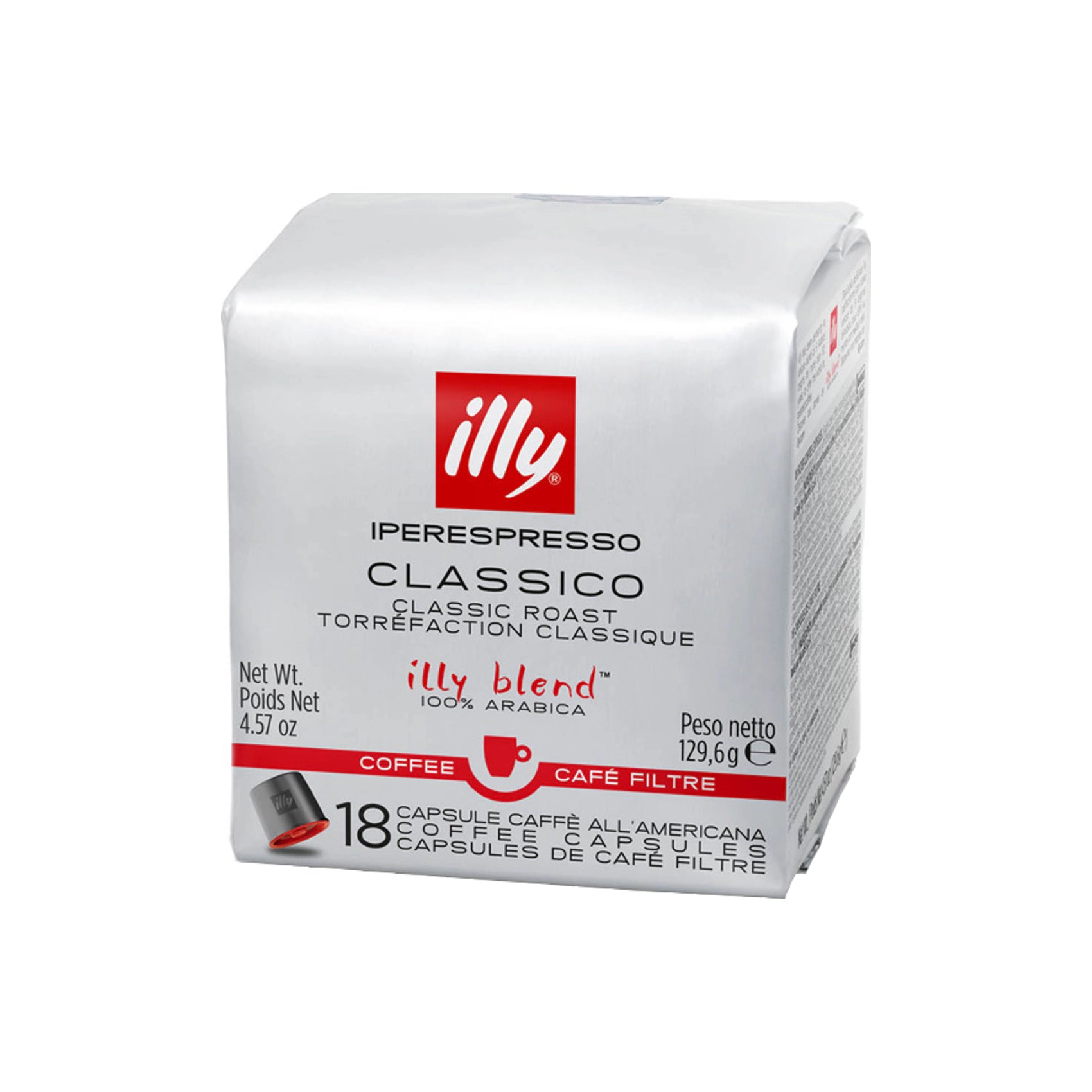 Illy Kava v kapsulah IE CUBE Americana Classico