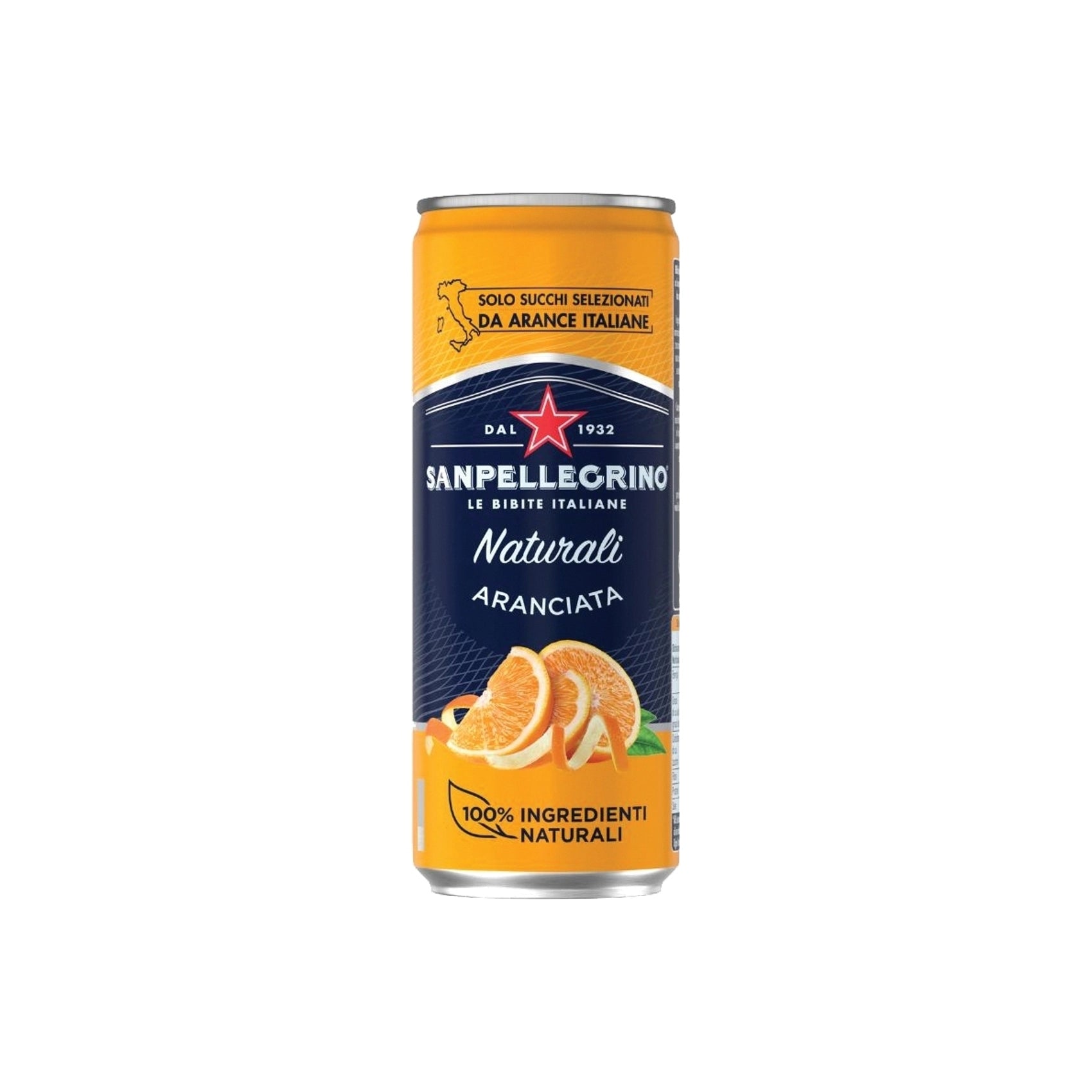 San Pellegrino Naturali Pomaranča pločevinka 0,33 L