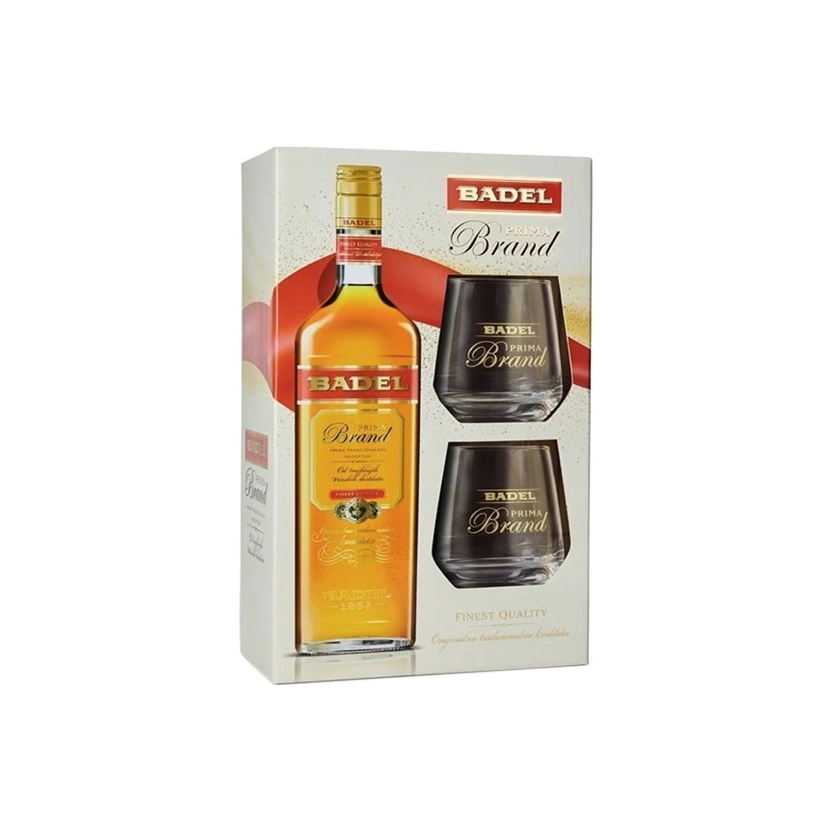 Badel Prima Brand 0,7 L + 2 kozarca