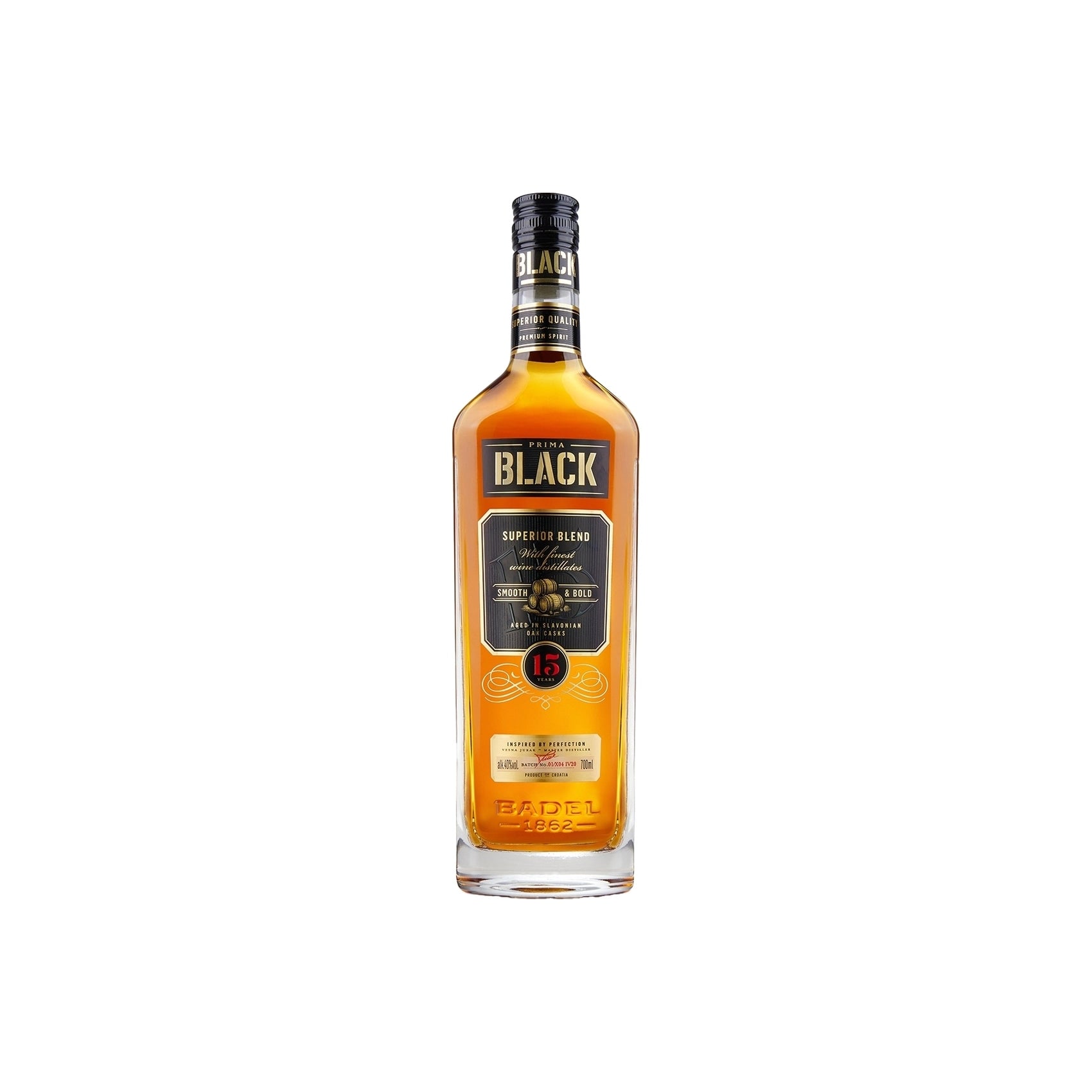 Badel Prima Black 0,7 L Brez škatle