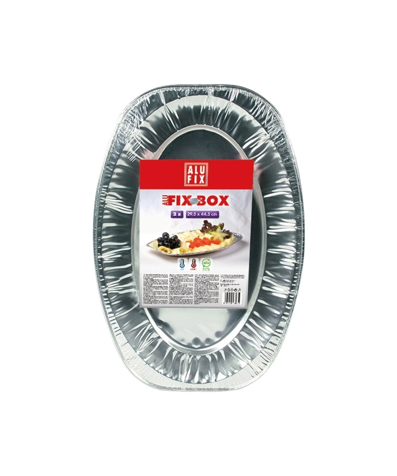 Alufix  Alu Servirni Pladenj Fix Box 29 x 44 cm 2 kos