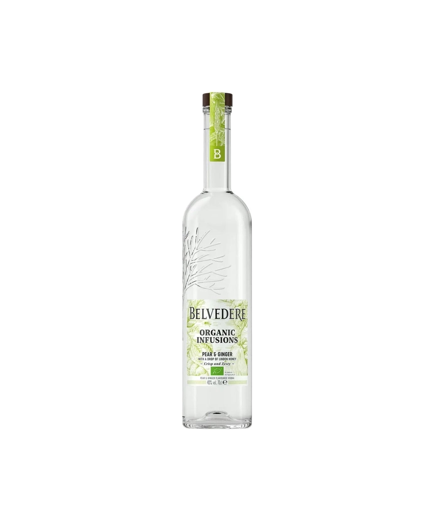 Belvedere Organic Infusions 0,7 L Pear & Ginger