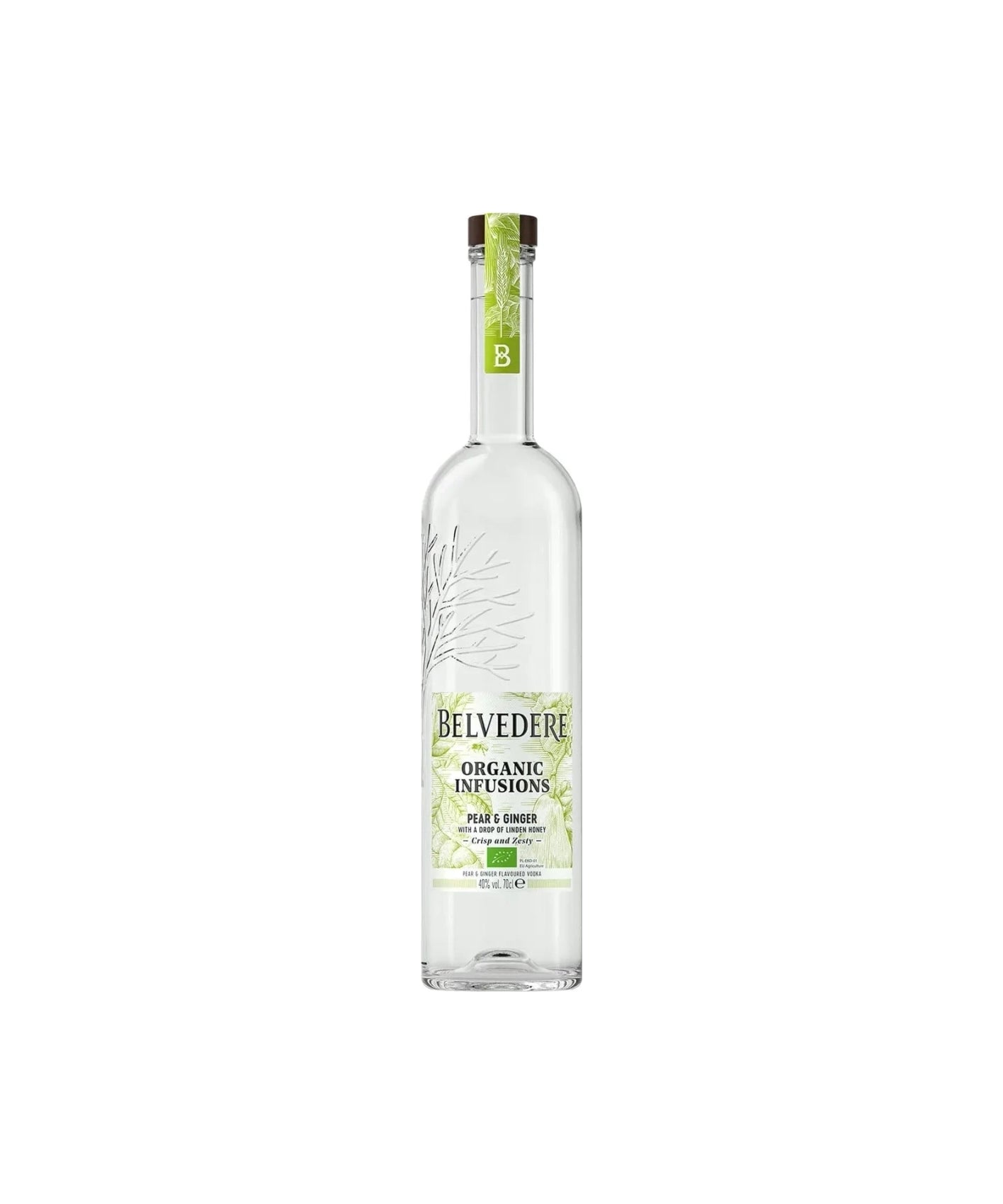 Belvedere Organic Infusions 0,7 L Pear & Ginger