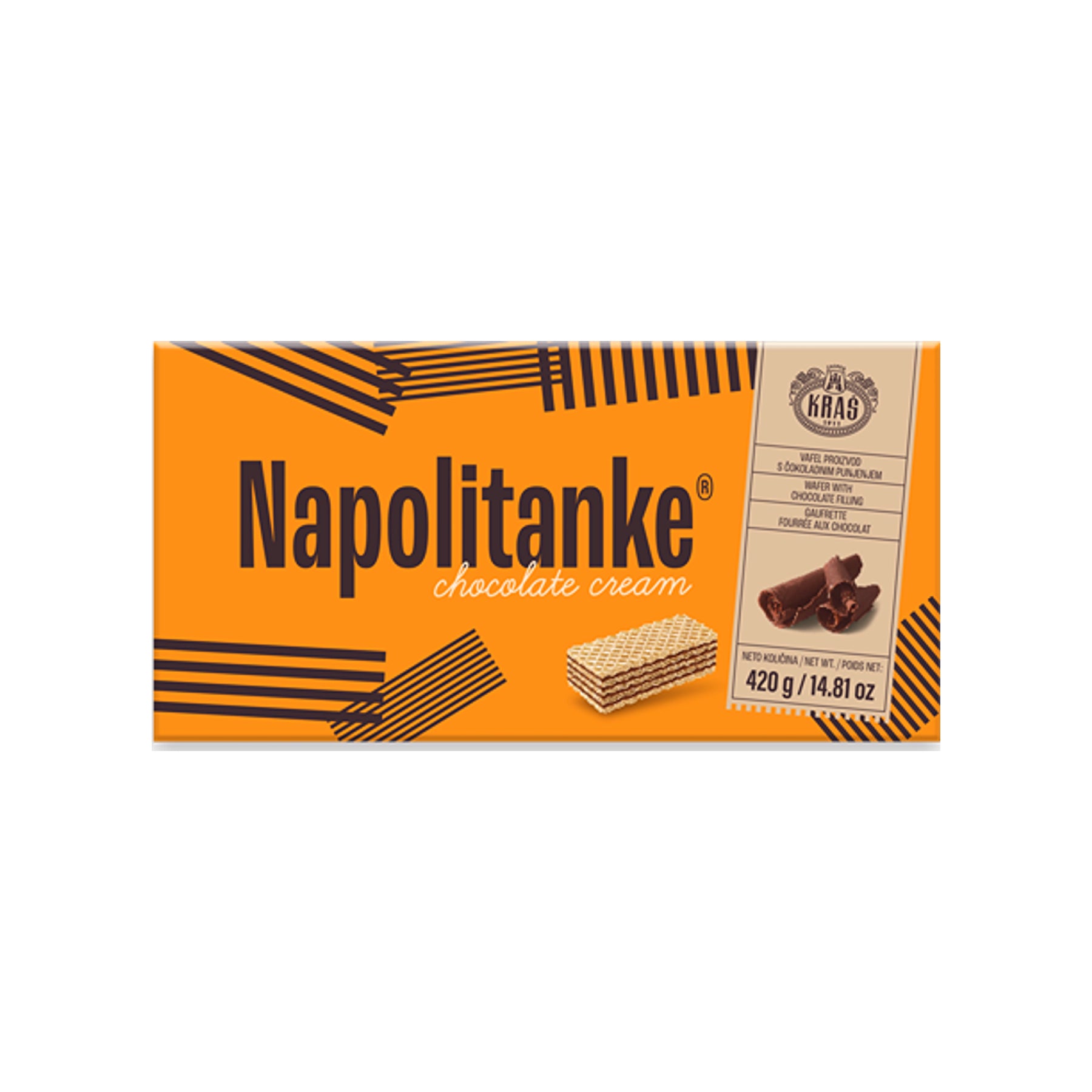Kraš  Napolitanke Chocolate Cream / 420 g