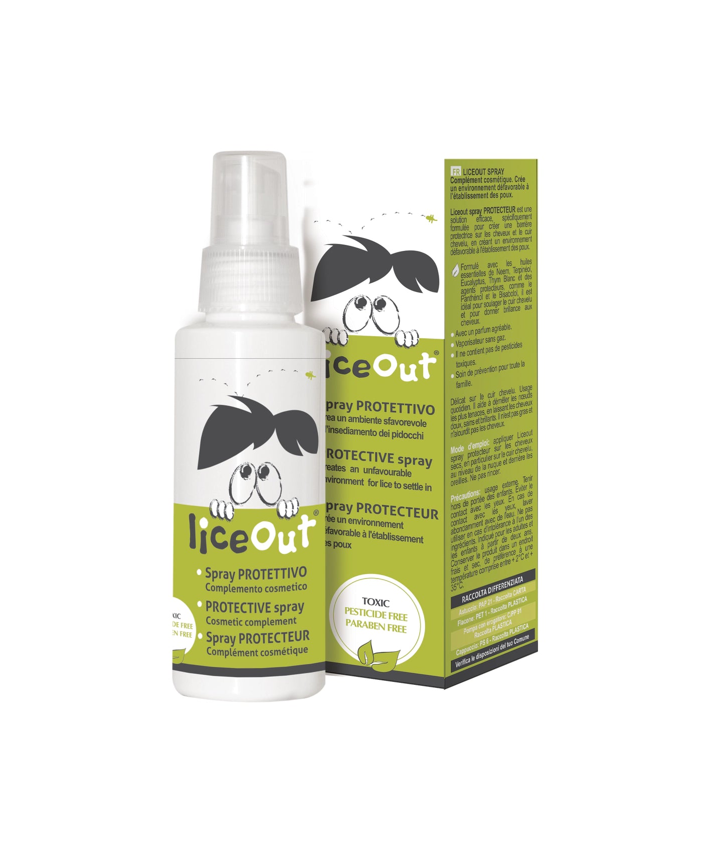 Ekuberg Lice Out Pršilo za Preventivo Pred Ušmi 100 ml
