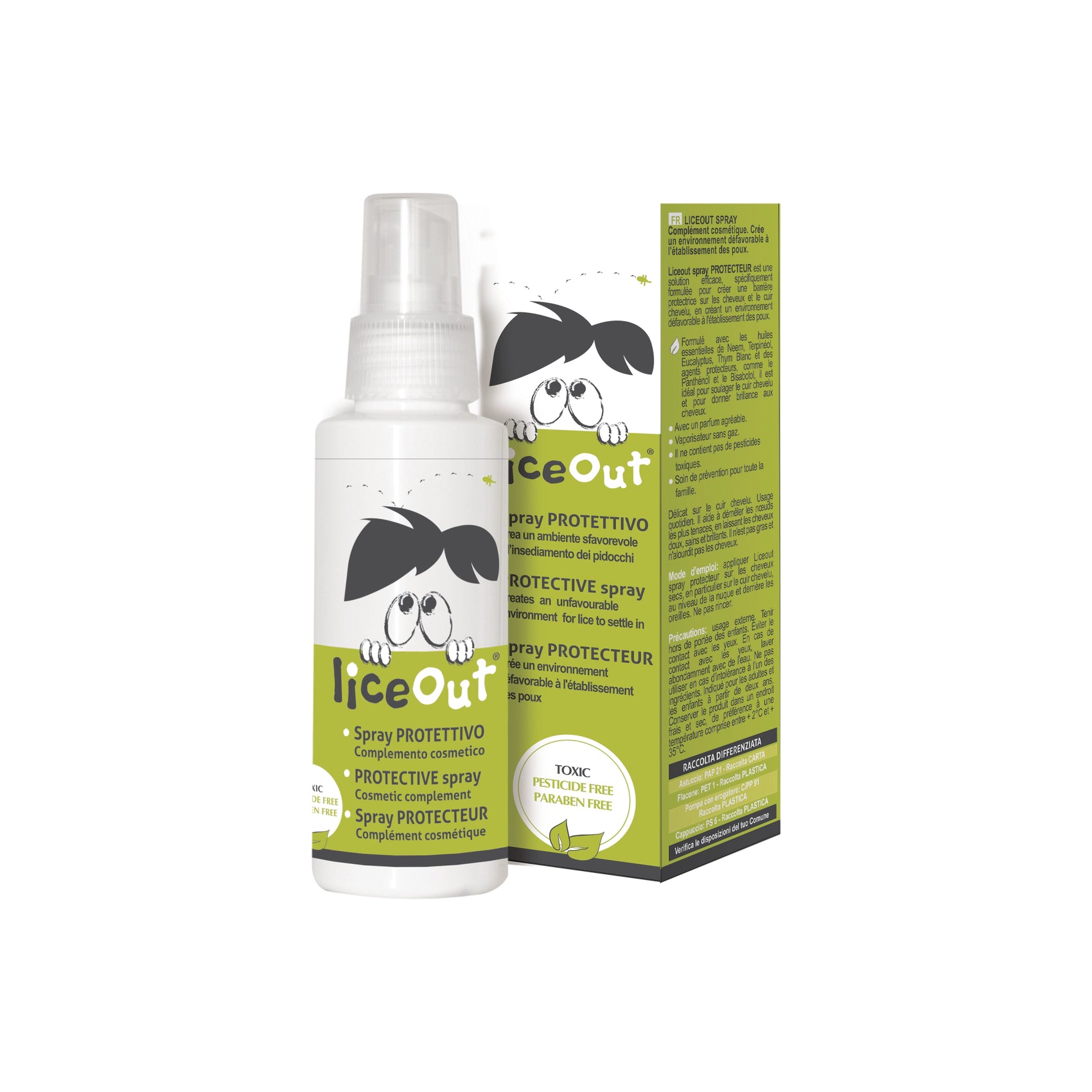 Ekuberg Lice Out Pršilo za Preventivo Pred Ušmi 100 ml