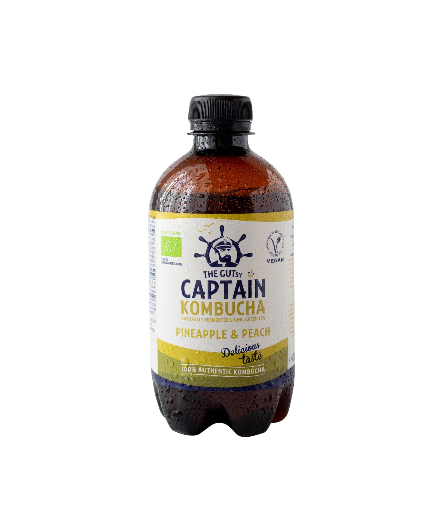 Captain Kombucha Ananas in Breskev 400 ml